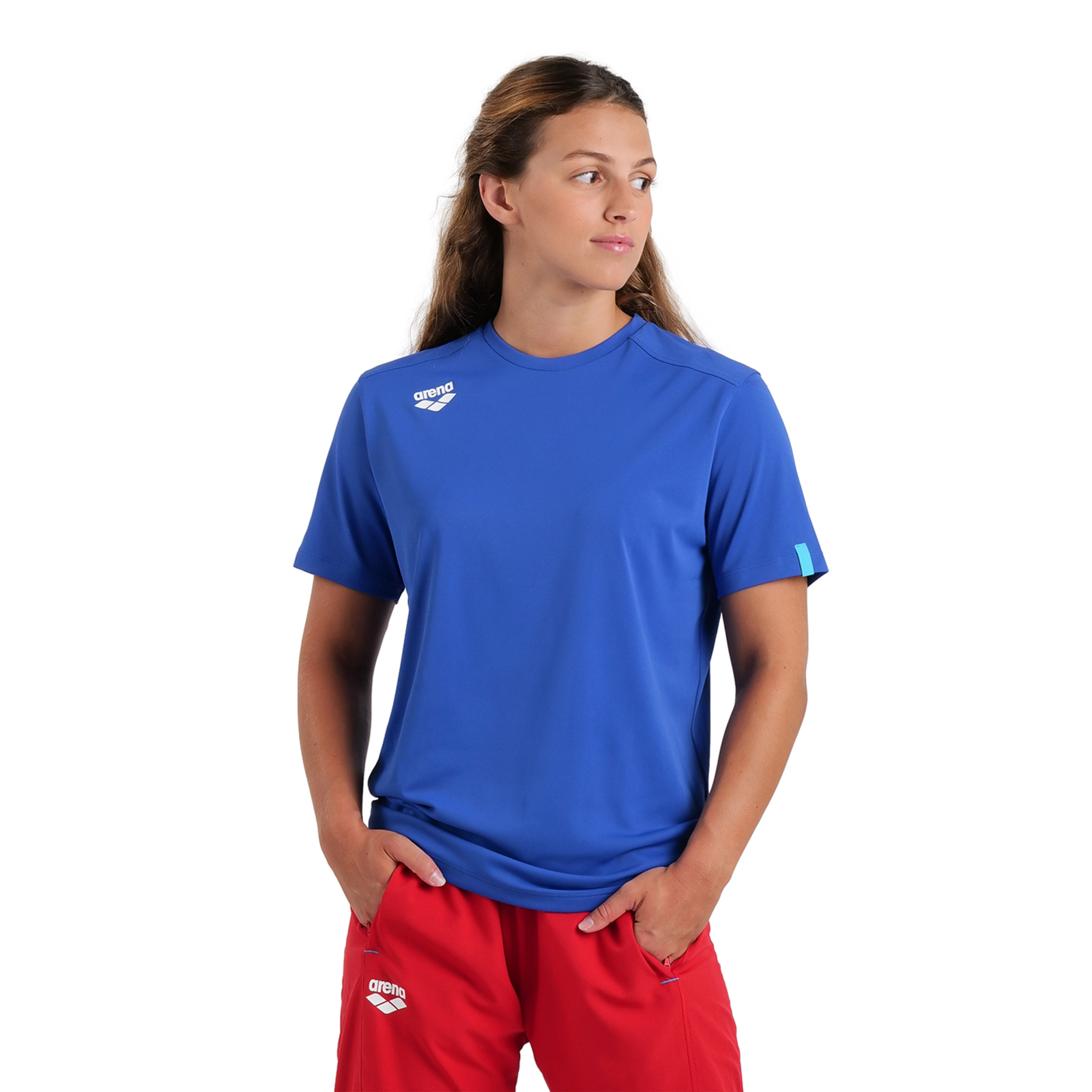 Arena Team T-Shirt Solid in BLAU