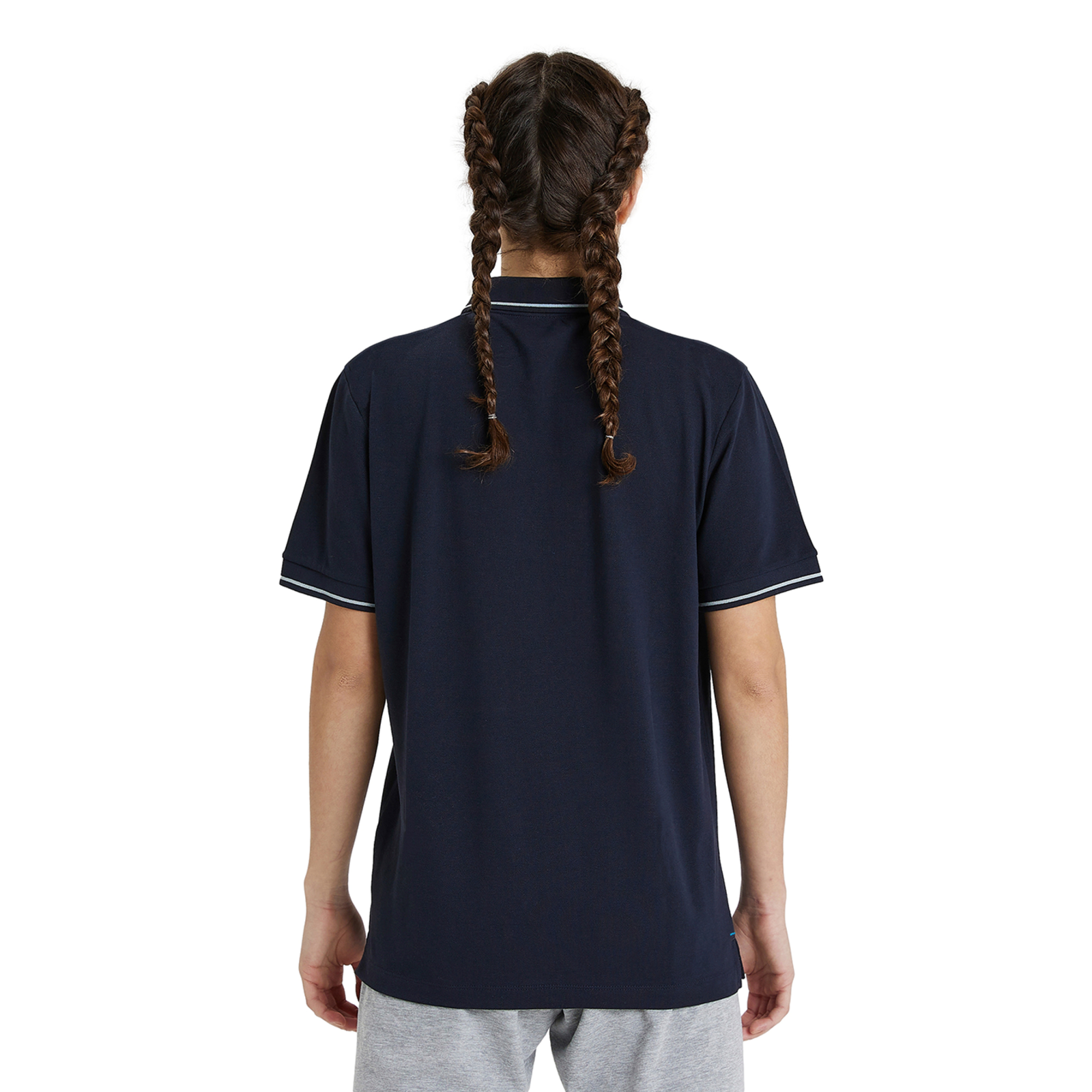 Arena Team Poloshirt Solid Cotton in SCHWARZ