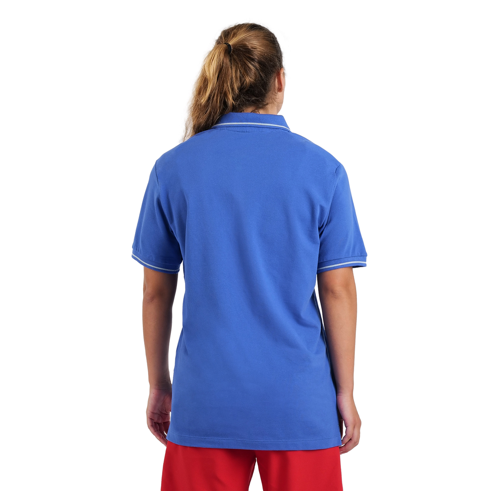 Arena Team Poloshirt Solid Cotton in BLAU
