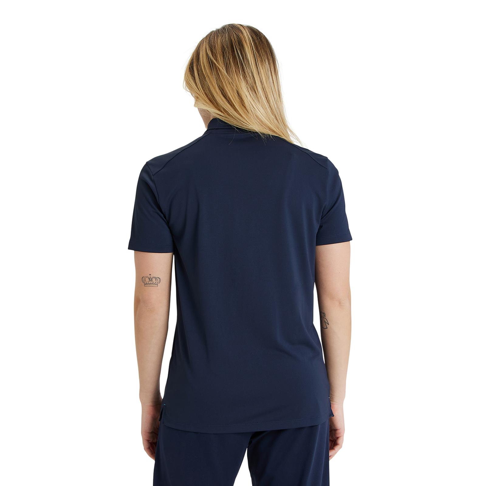 Arena Team Poloshirt Solid in BLAU