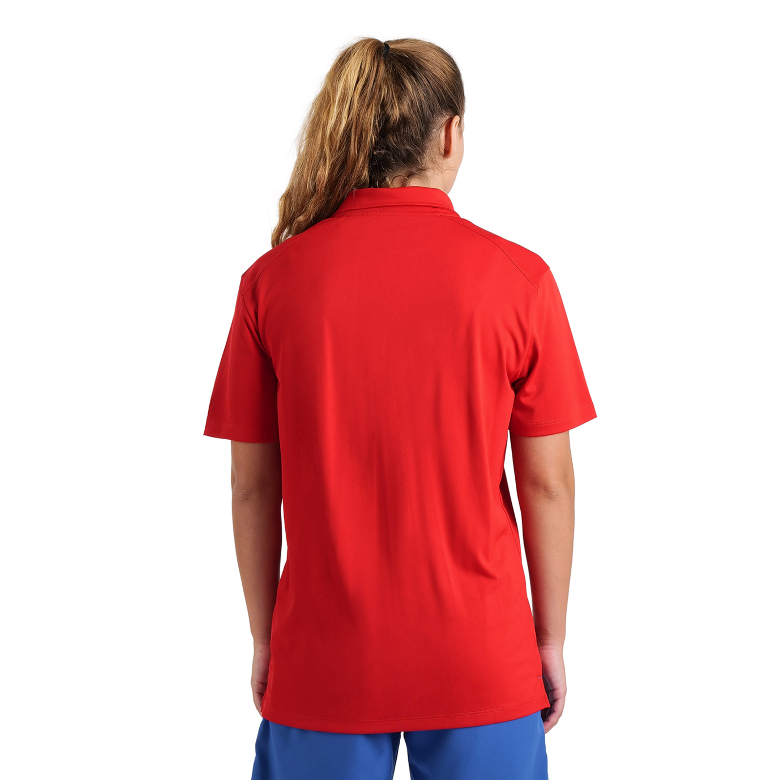Arena Team Poloshirt Solid in ROT