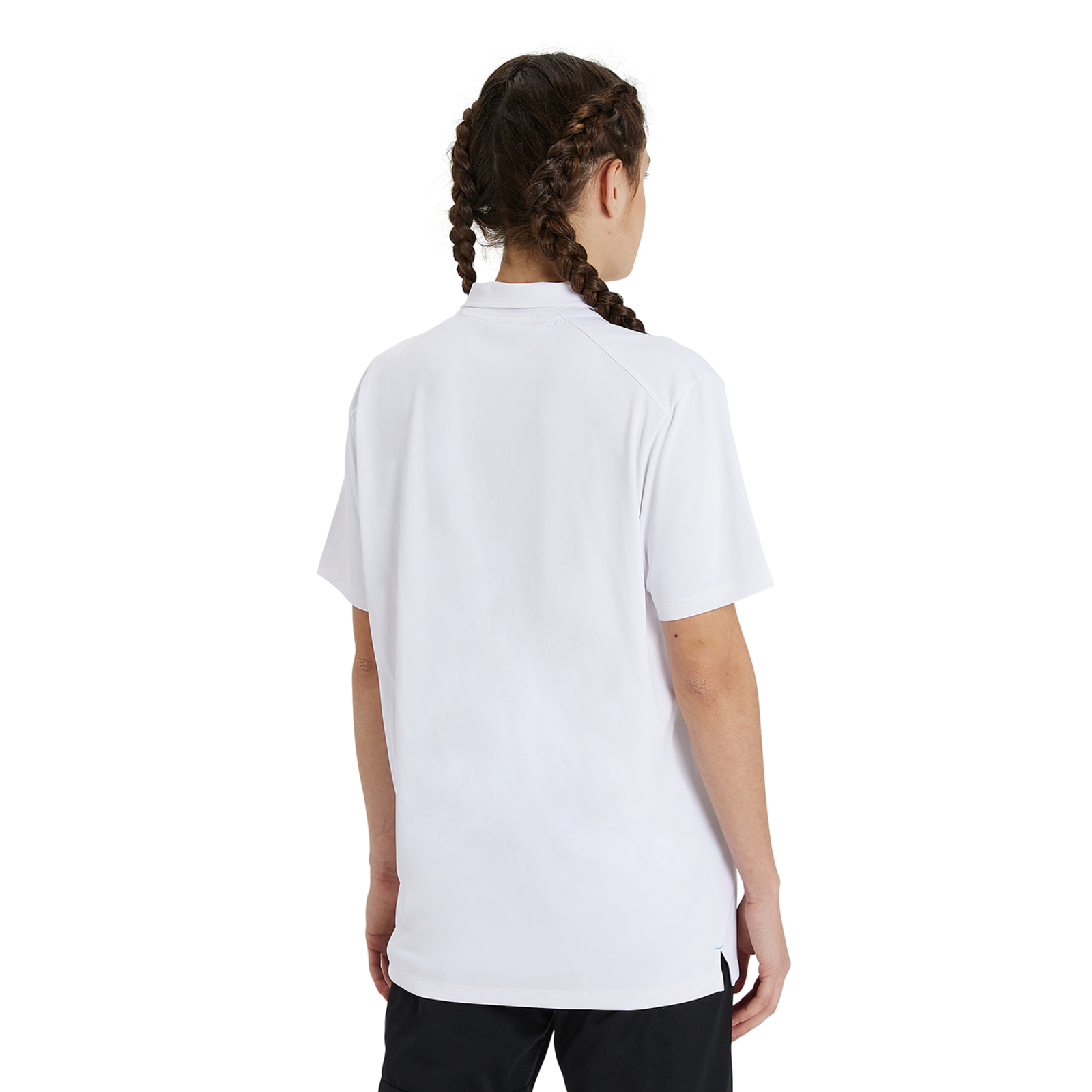 Arena Team Poloshirt Solid in WEISS