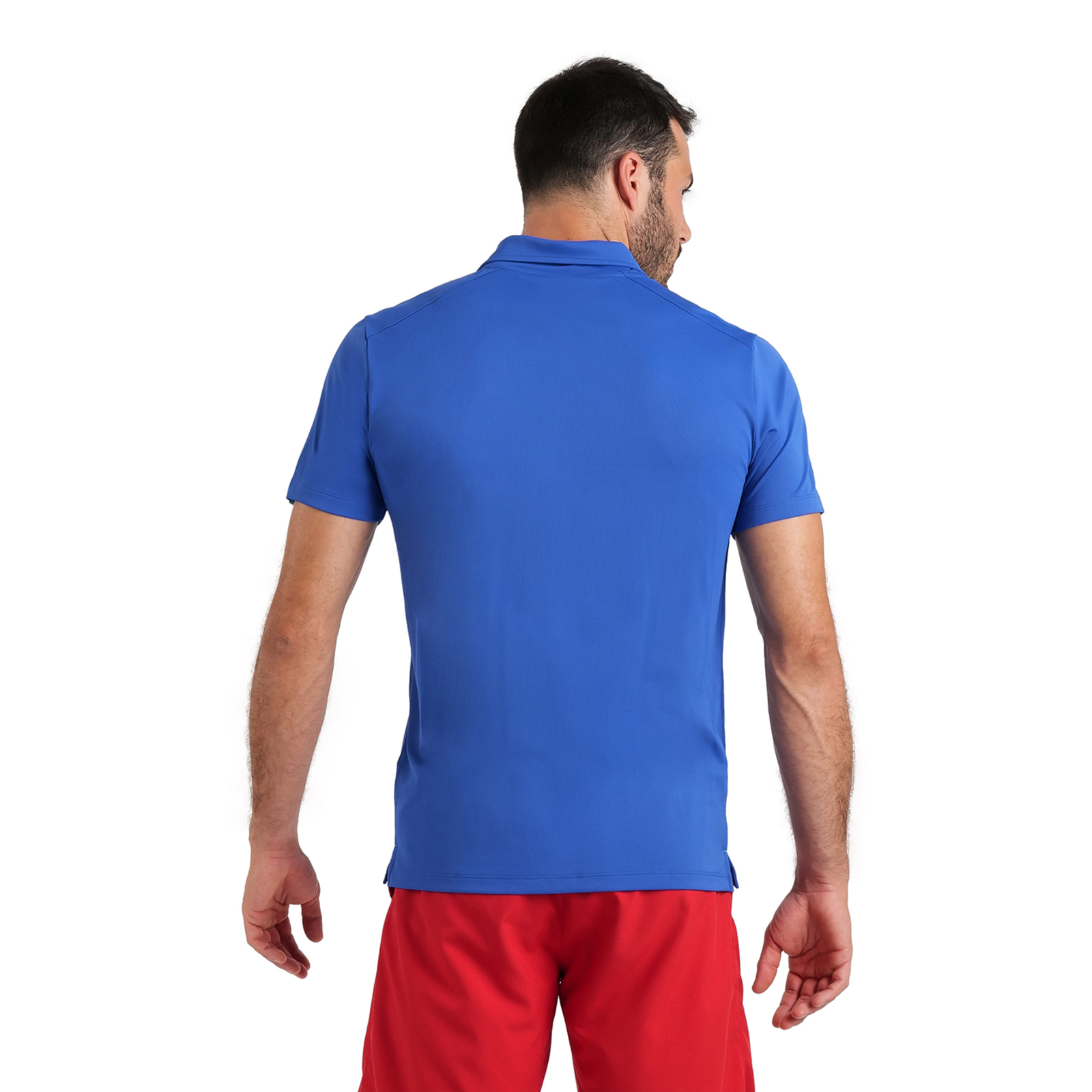 Arena Team Poloshirt Solid in BLAU