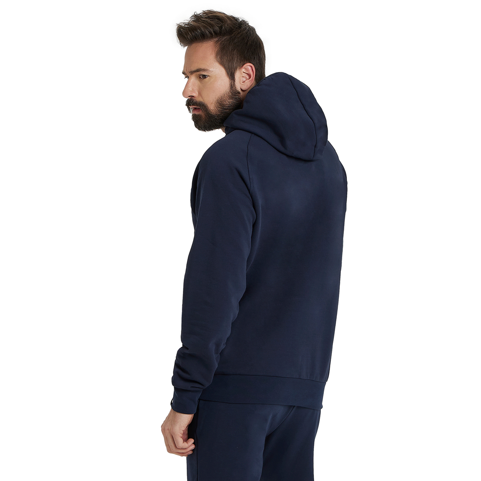 Arena Team Hooded Sweat Panel in SCHWARZ