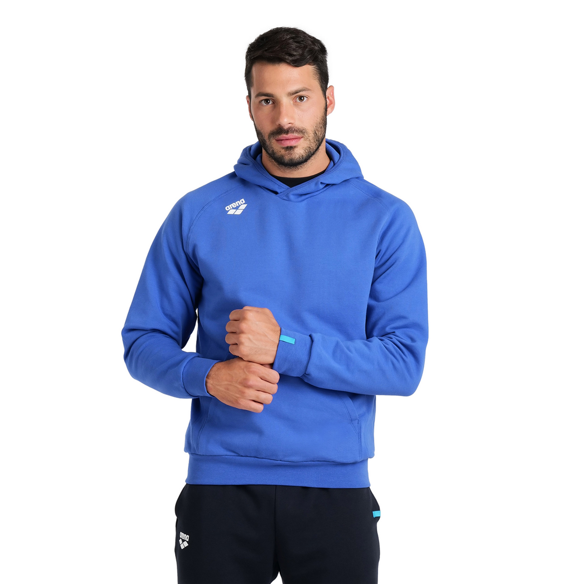 Arena Team Hooded Sweat Panel in BLAU