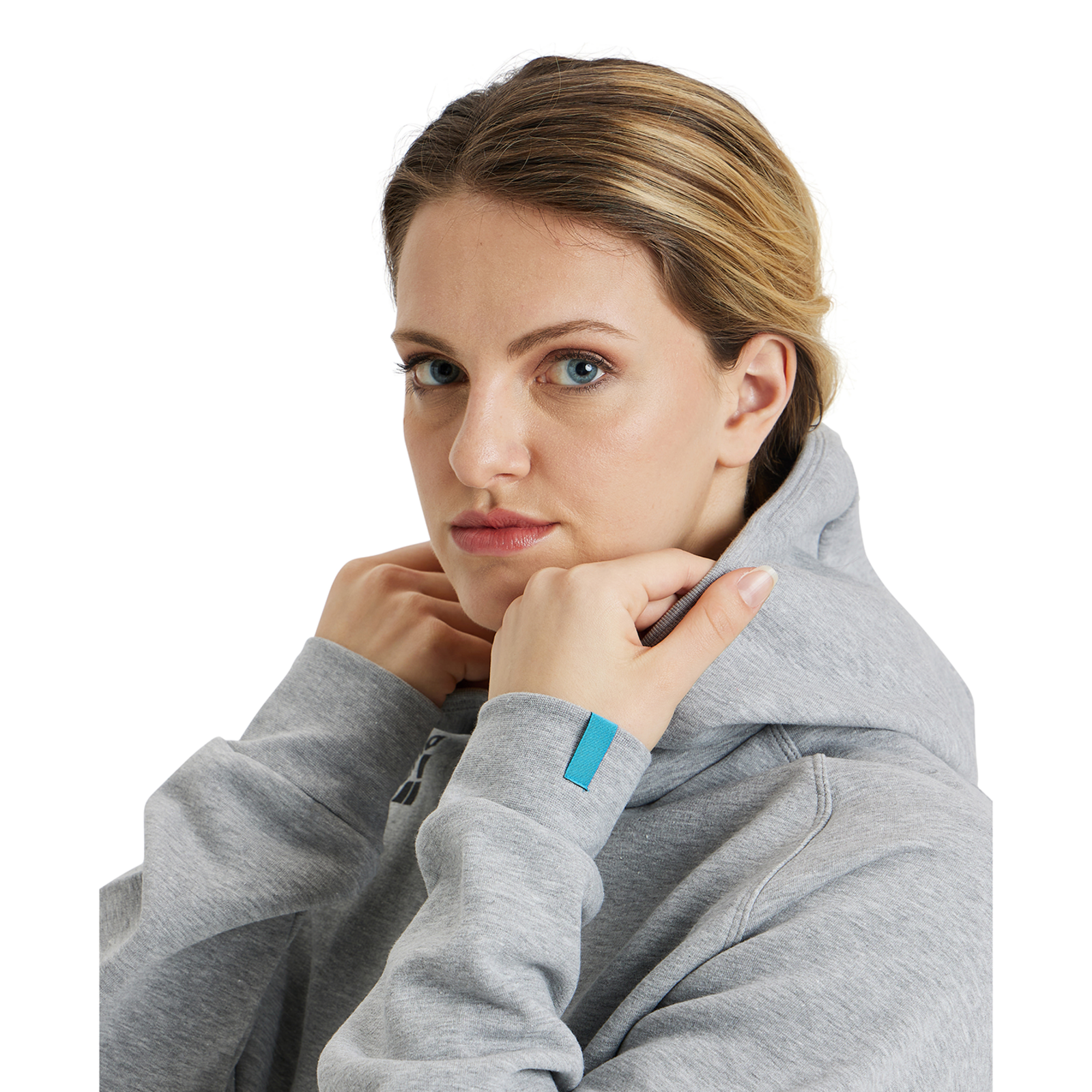 Arena Team Hooded Sweat Panel in GRAU