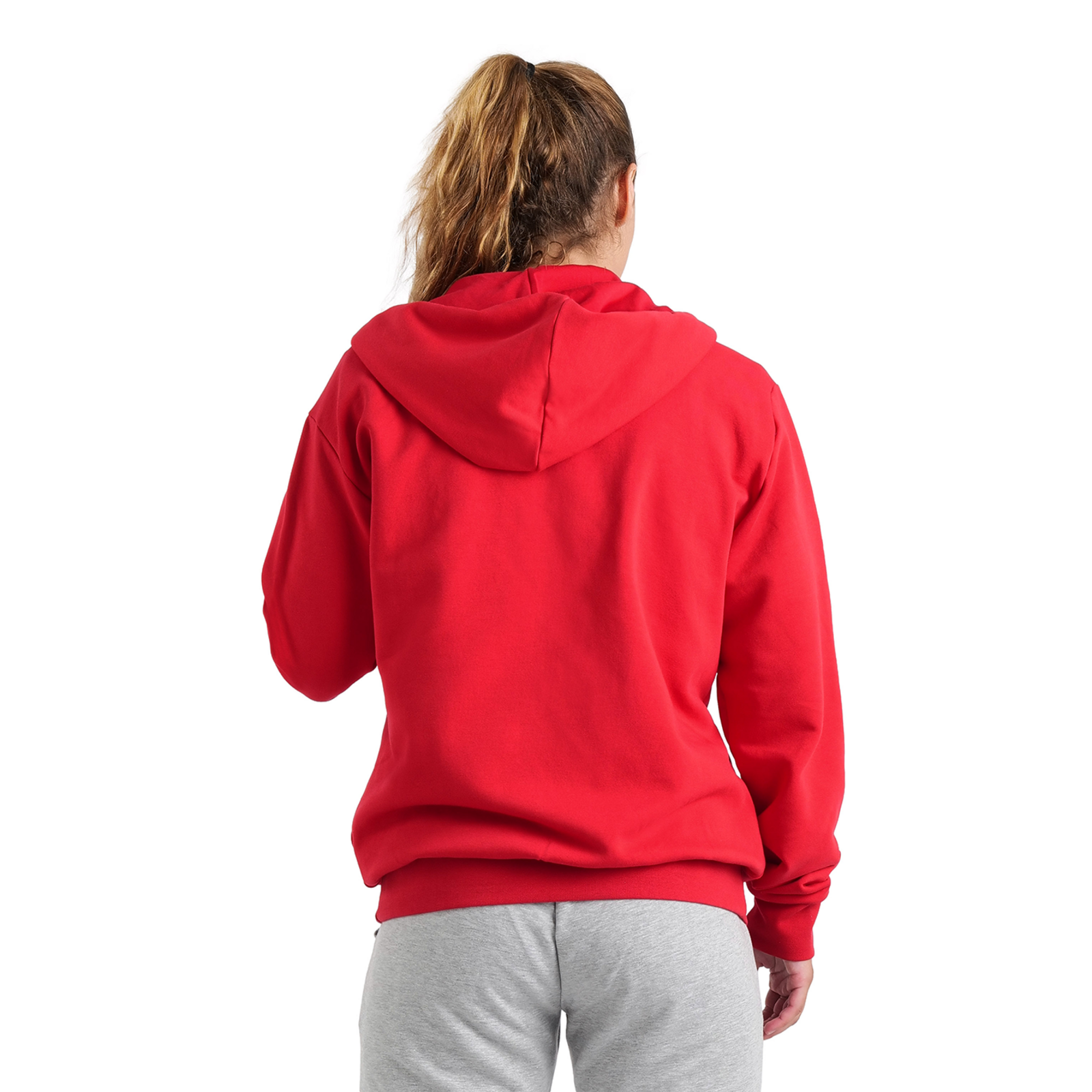 Arena Team Hooded Jacket Panel in ROT