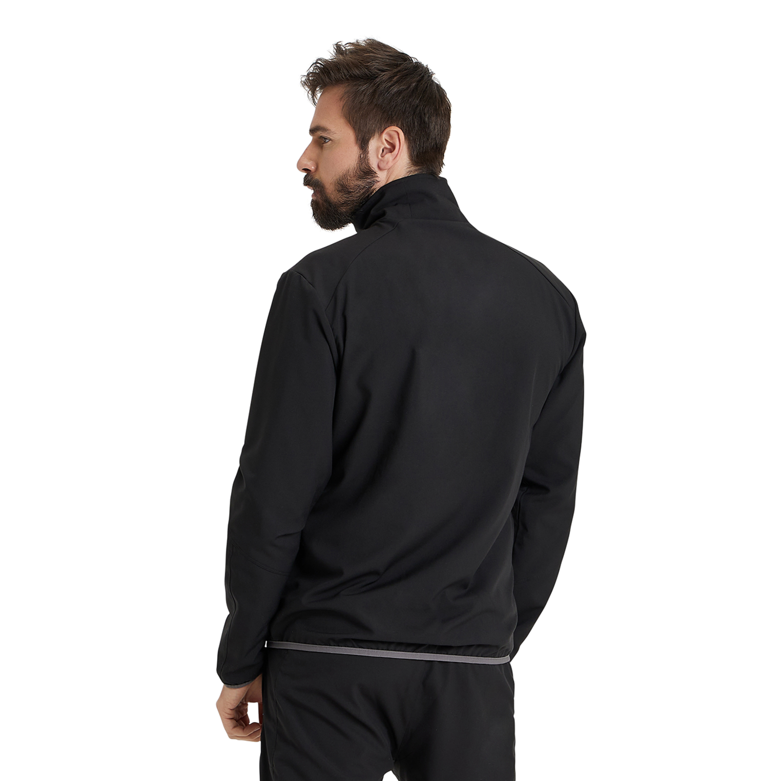 Arena Team Jacket Panel in SCHWARZ
