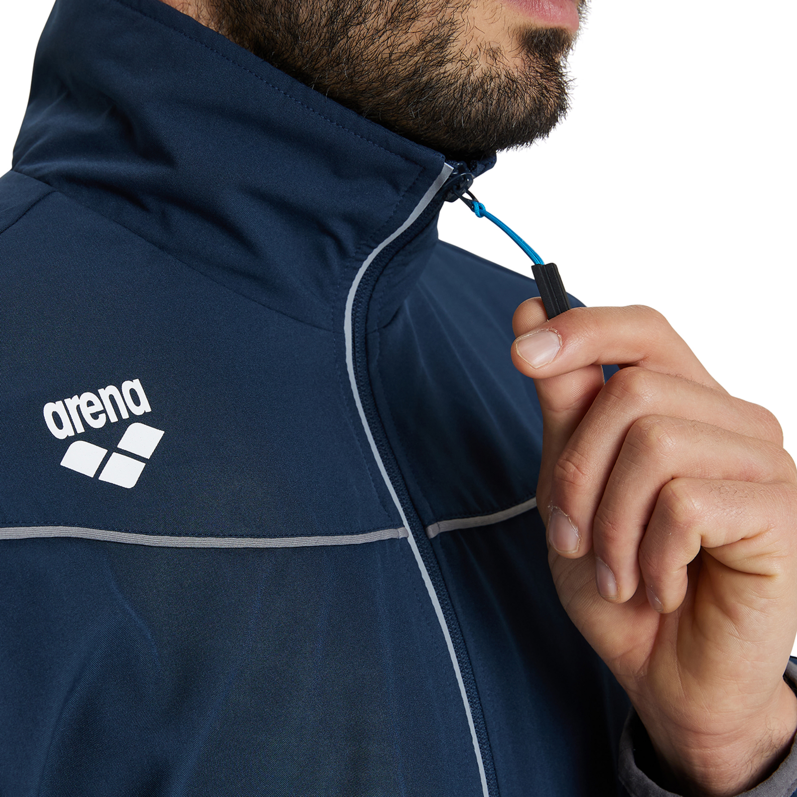 Arena Team Jacket Panel in BLAU