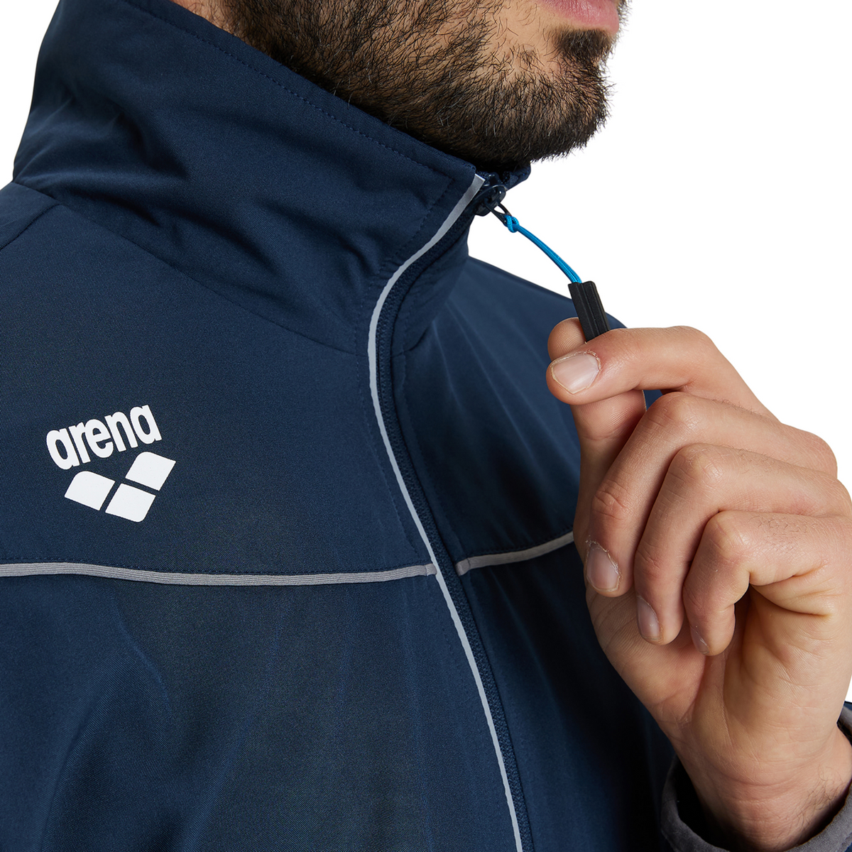 Arena Team Jacket Panel in BLAU