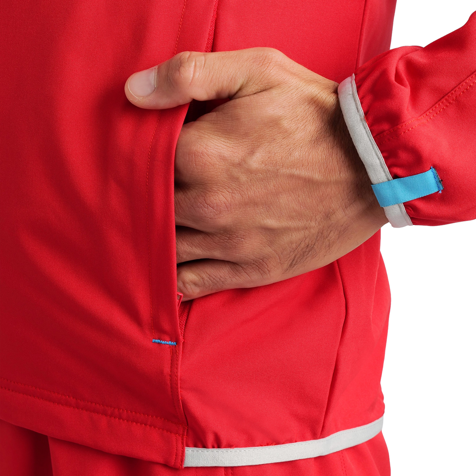 Arena Team Jacket Panel in ROT