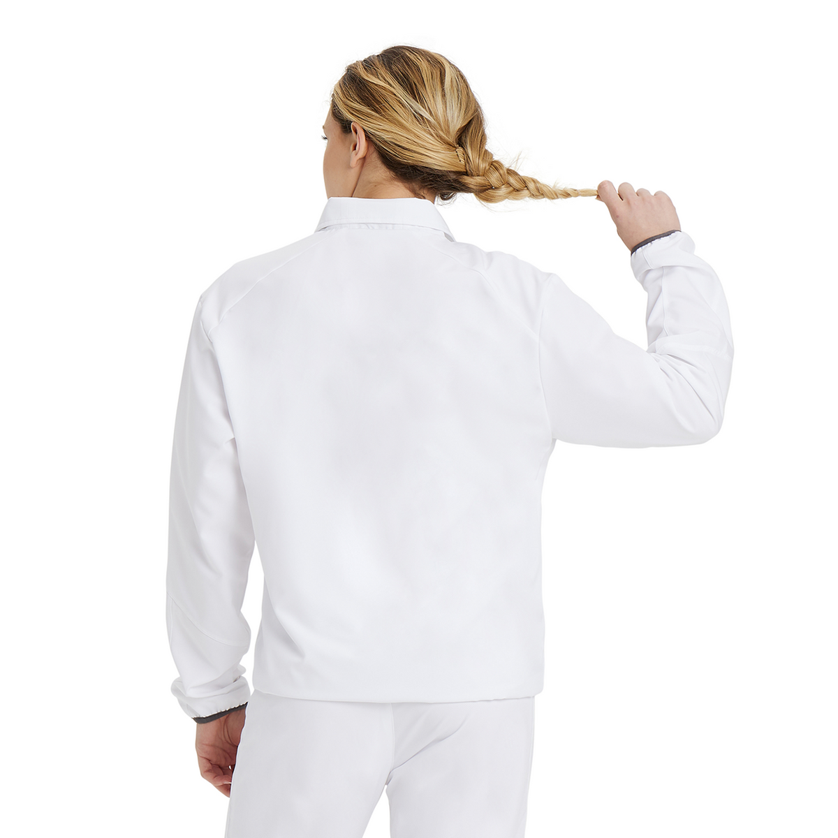 Arena Team Jacket Panel in WEISS