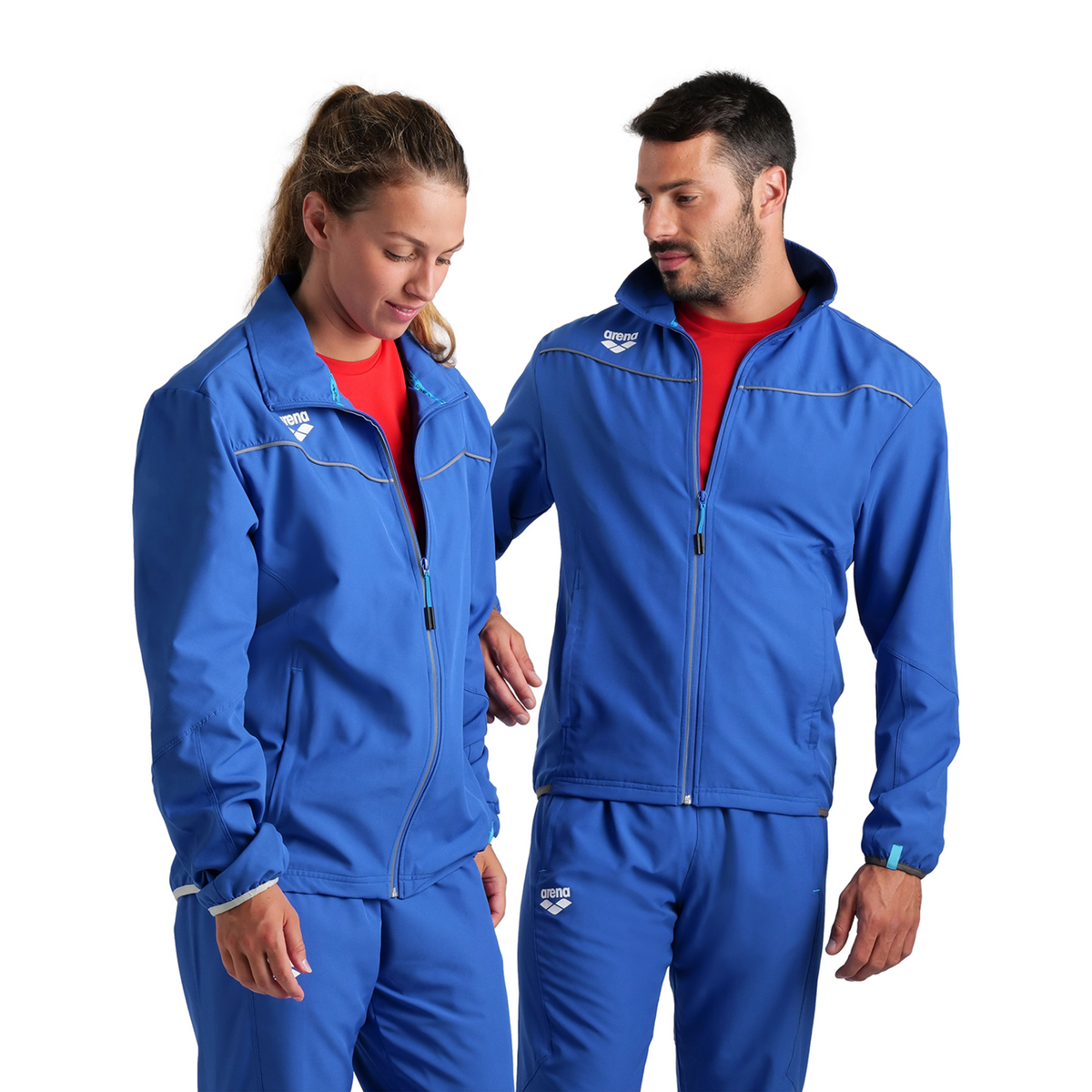 Arena Team Jacket Panel in BLAU
