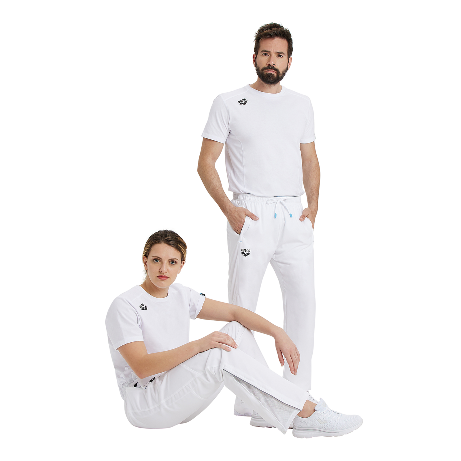 Arena Team Pant Panel in WEISS