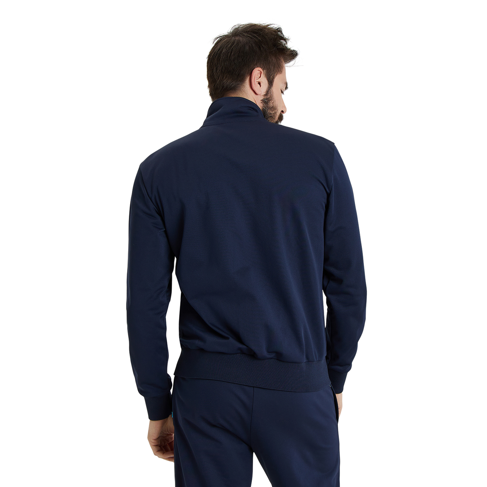 Arena Team Jacket Panel Knitted Poly in SCHWARZ