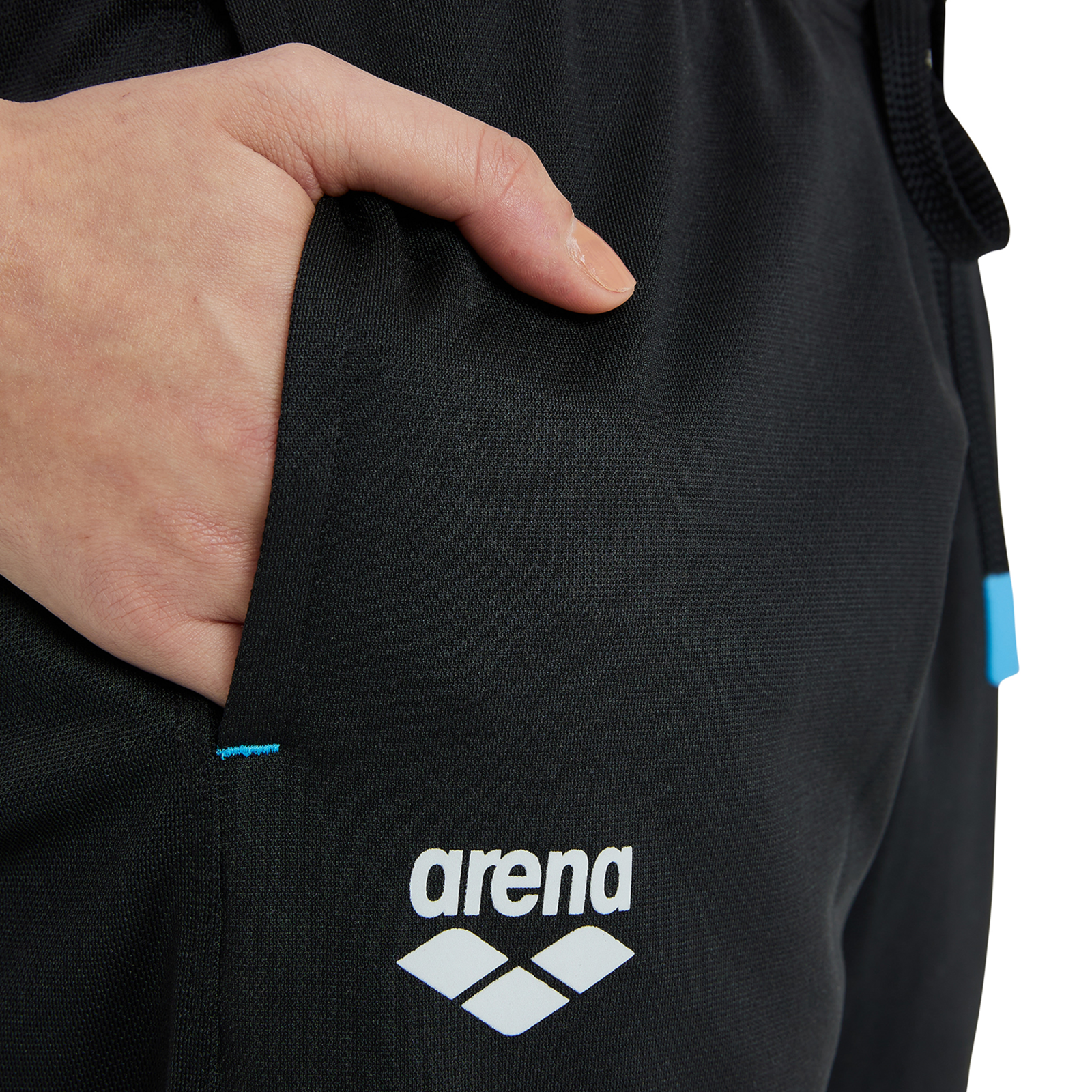 Arena Team Pant Solid Knitted Poly in SCHWARZ