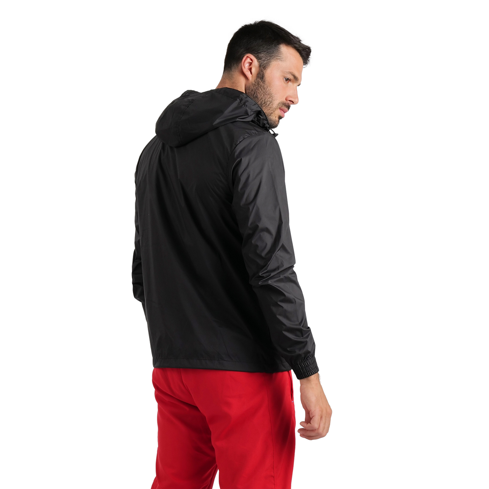 Arena Team Windbreaker Solid in SCHWARZ