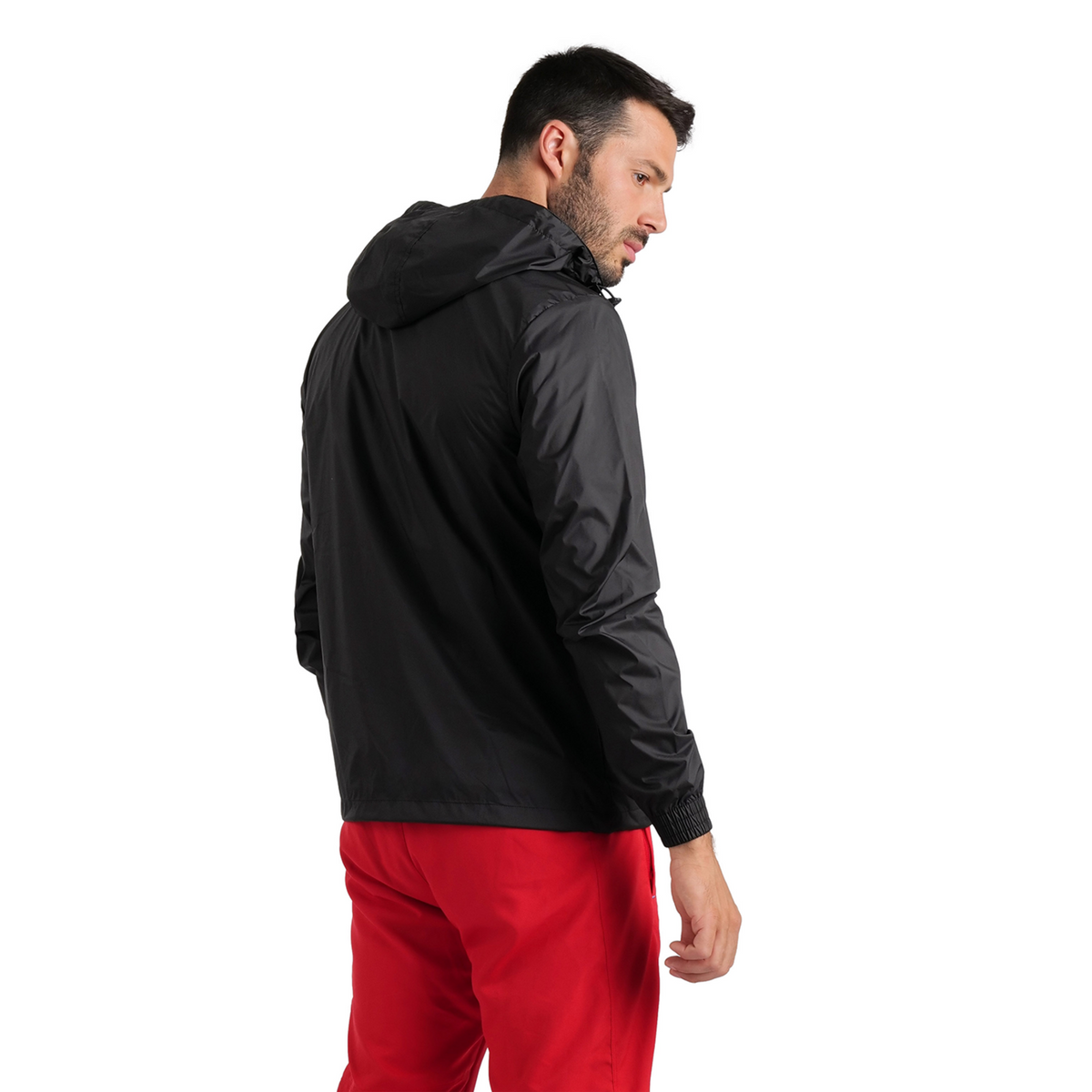 Arena Team Windbreaker Solid in SCHWARZ