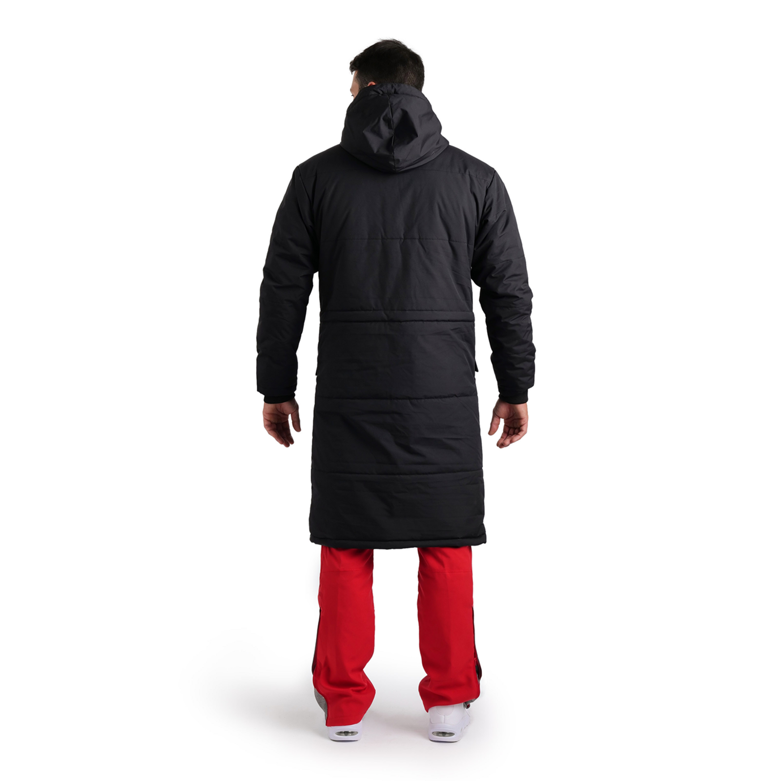 Arena Team Parka Solid in SCHWARZ