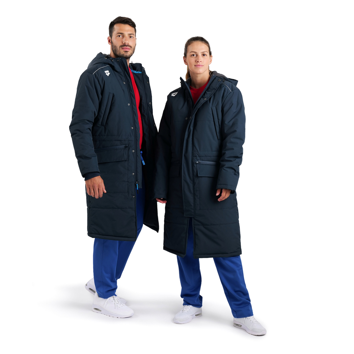 Arena Team Parka Solid in BLAU