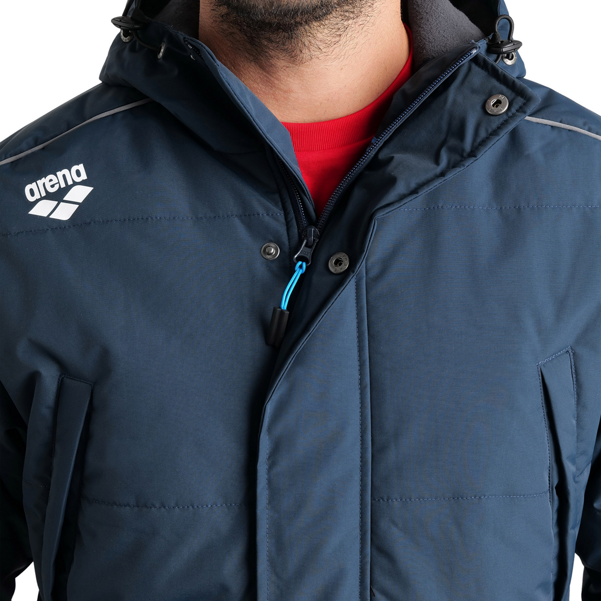 Arena Team Parka Solid in BLAU