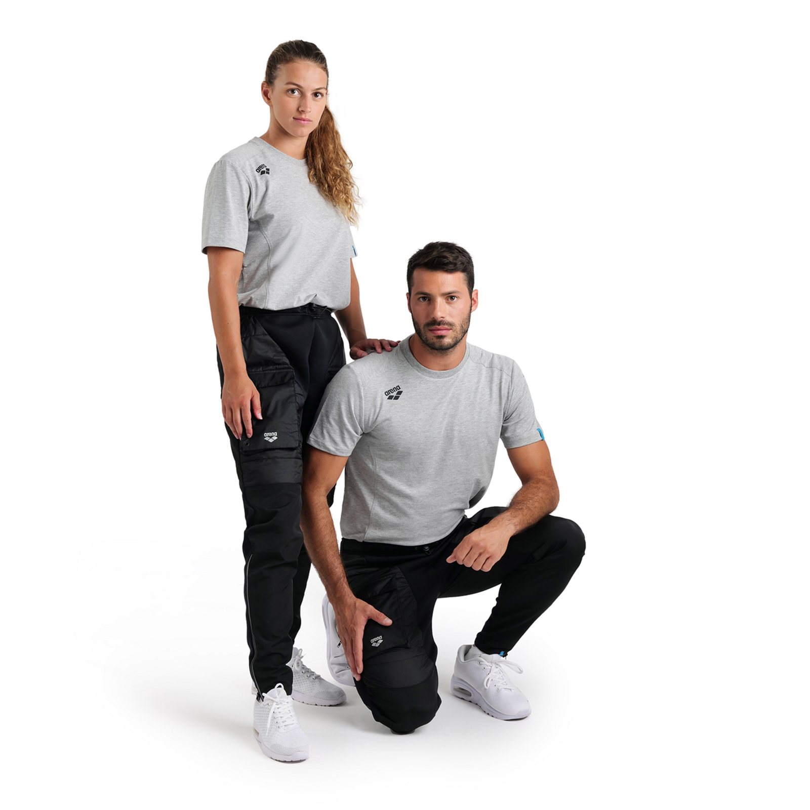 Arena Team Half-Quilted Pant in SCHWARZ