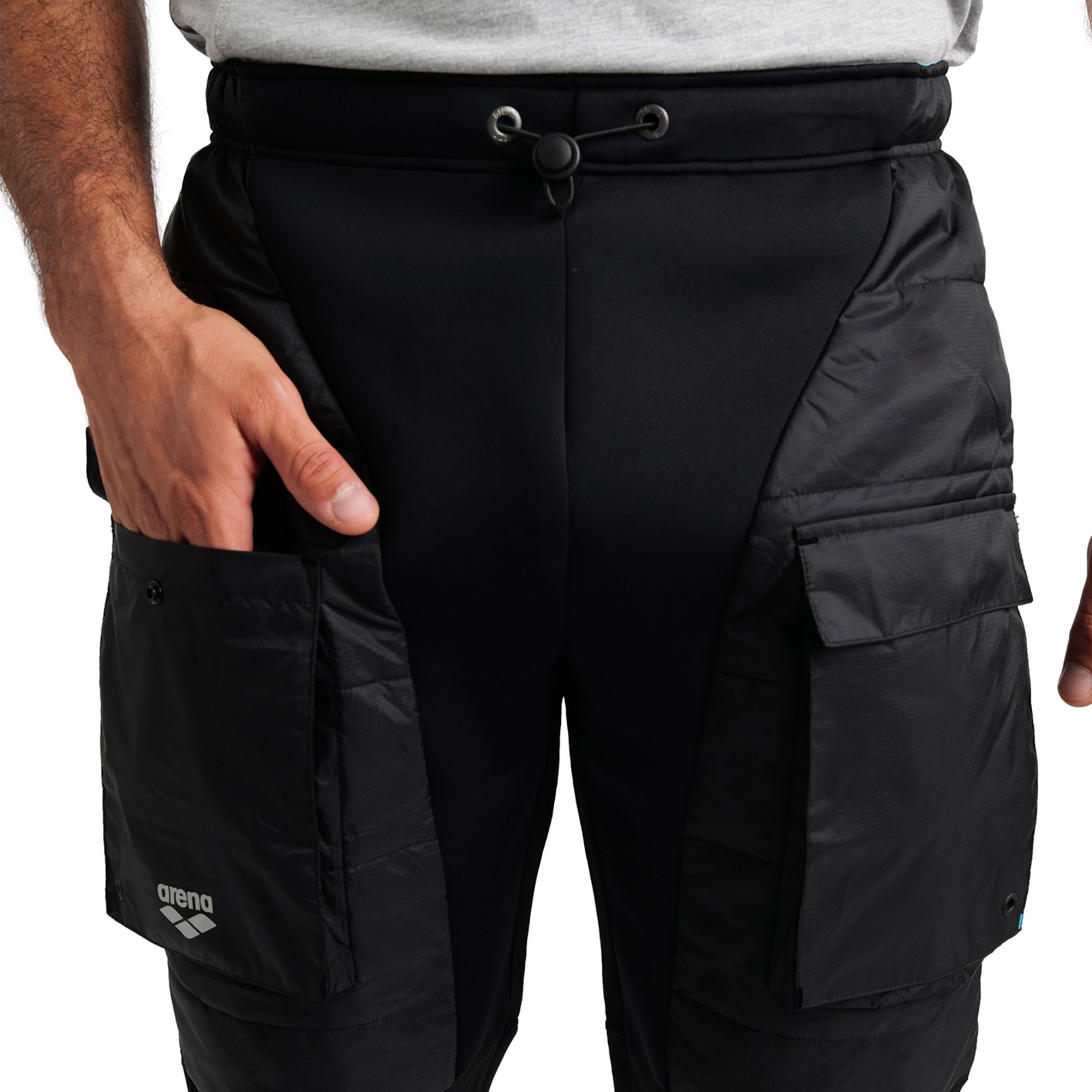 Arena Team Half-Quilted Pant in SCHWARZ