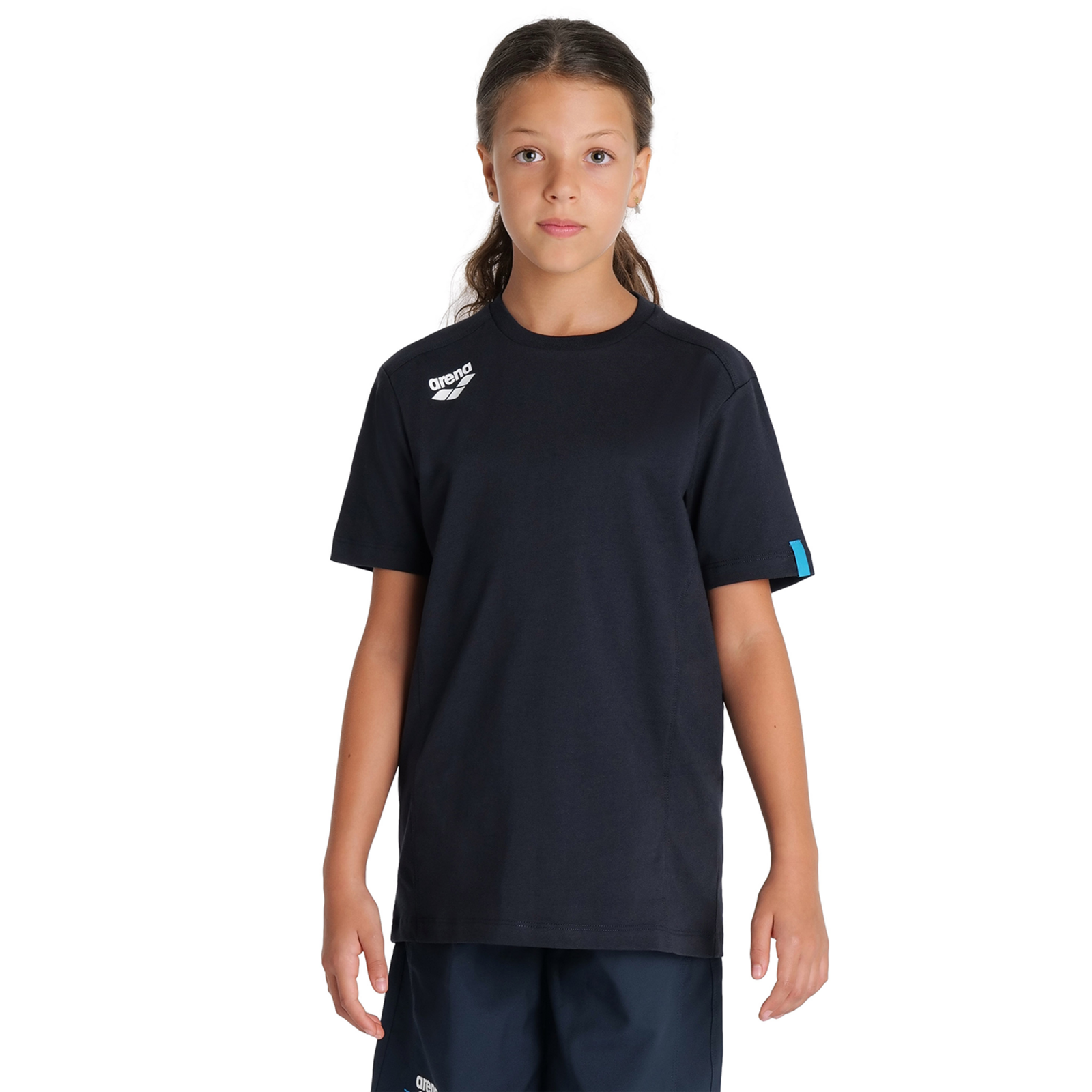 Arena Team T-Shirt Panel in SCHWARZ