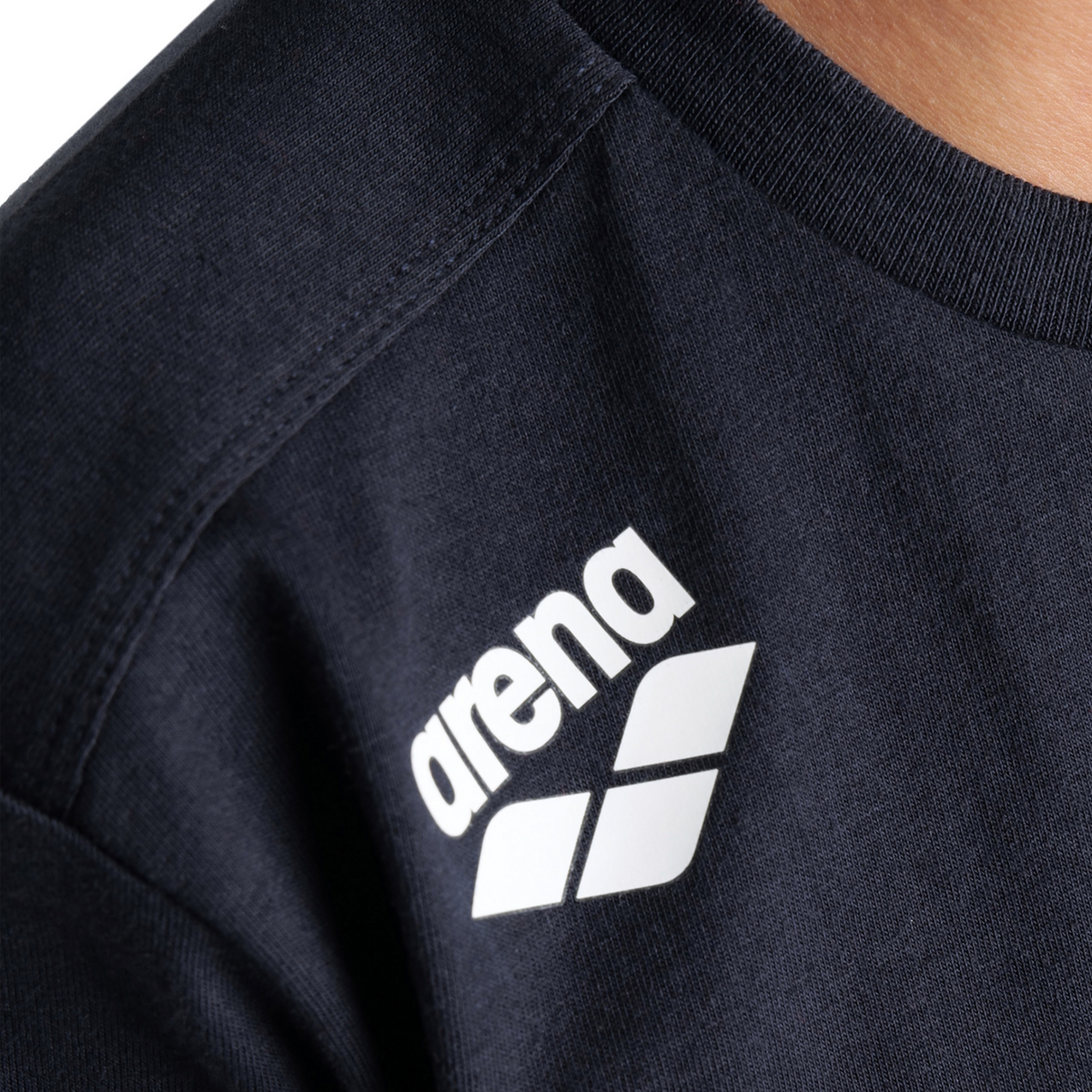 Arena Team T-Shirt Panel in SCHWARZ