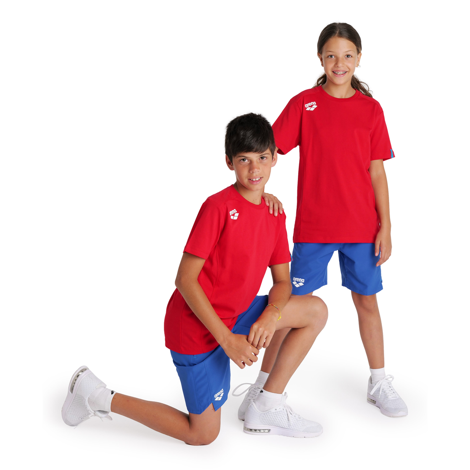 Arena Team T-Shirt Panel in ROT