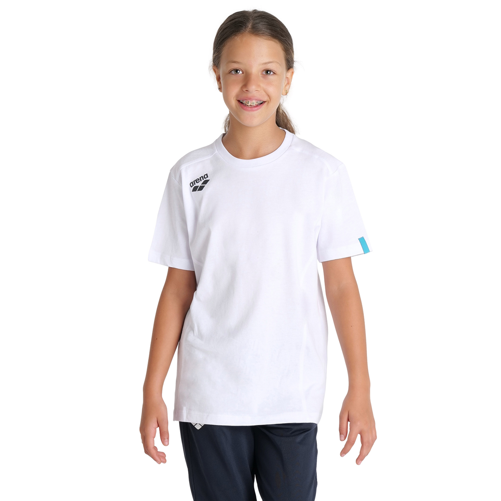 Arena Team T-Shirt Panel in WEISS