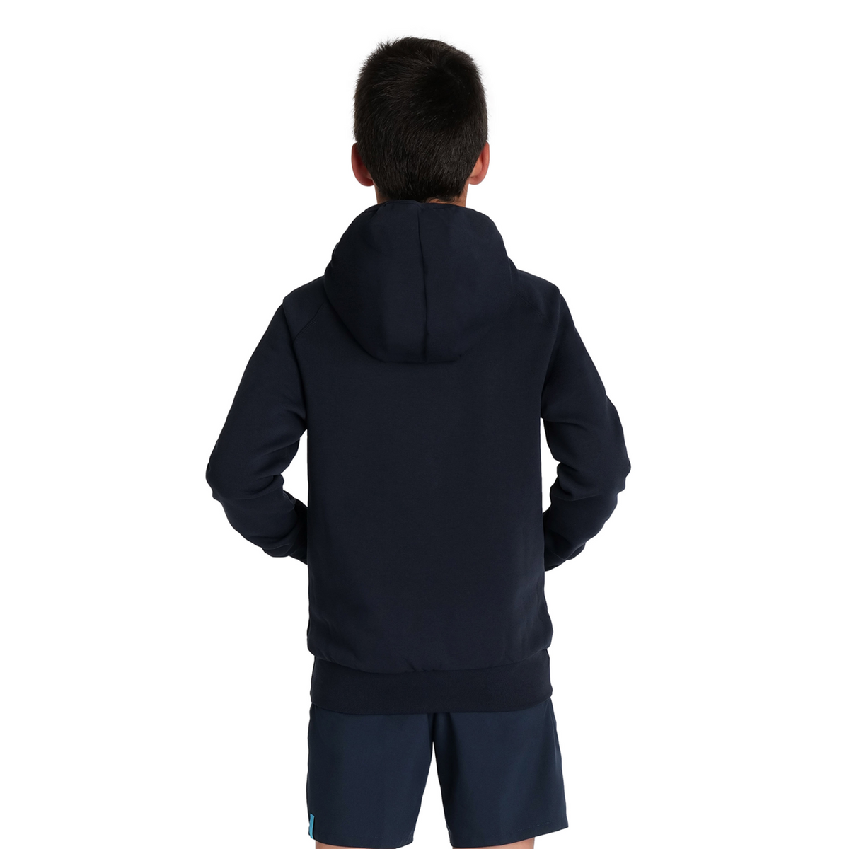 Arena Team Hooded Sweat Panel in SCHWARZ