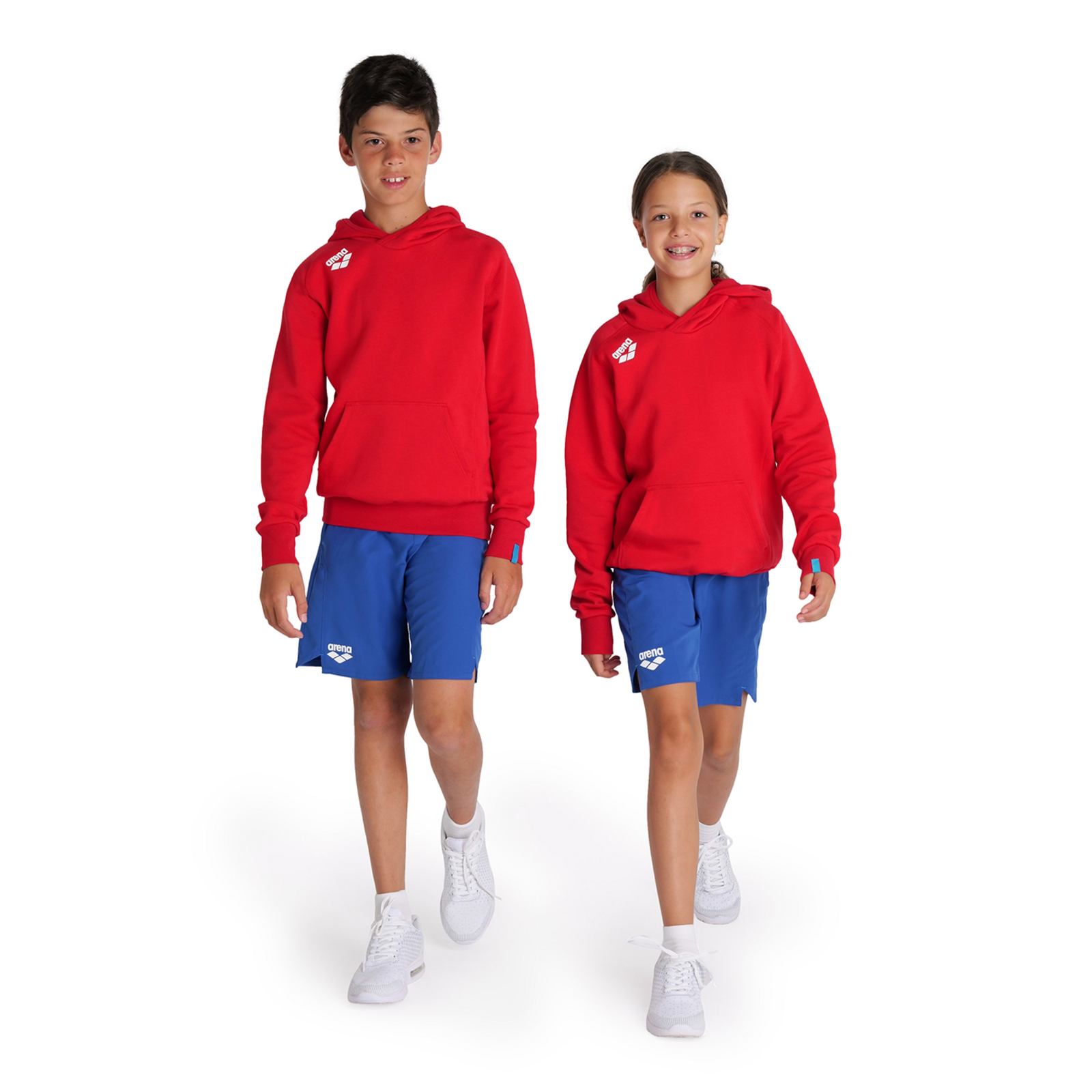 Arena Team Hooded Sweat Panel in ROT