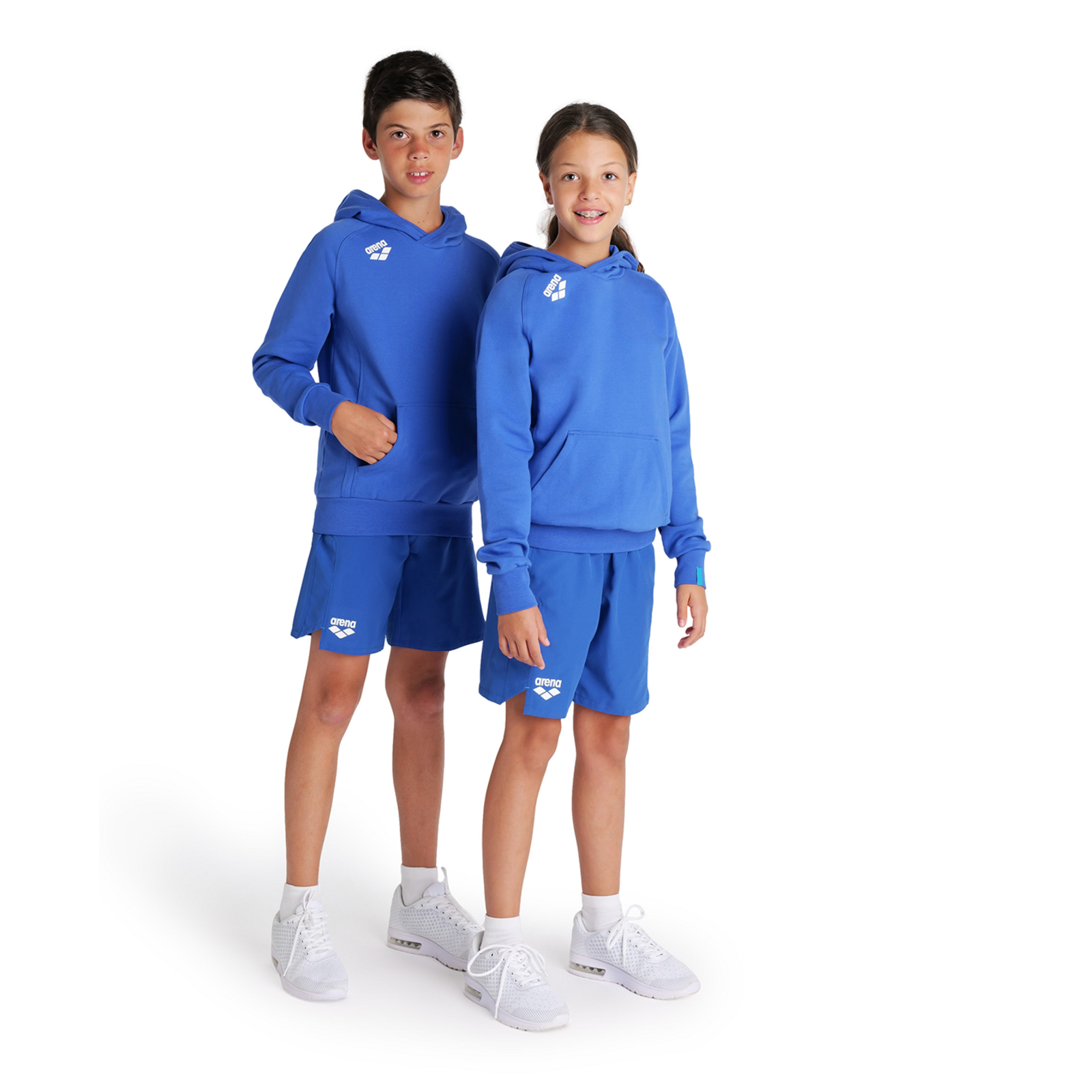 Arena Team Hooded Sweat Panel in BLAU