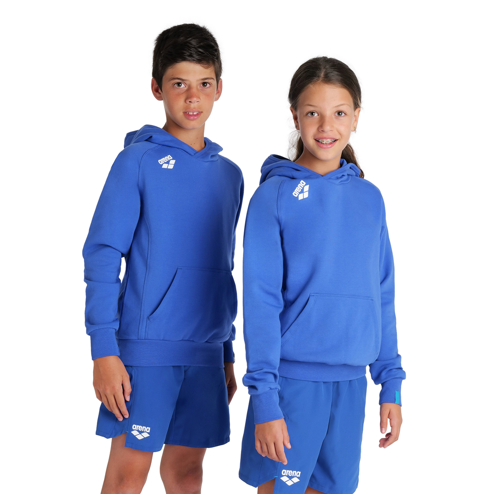 Arena Team Hooded Sweat Panel in BLAU