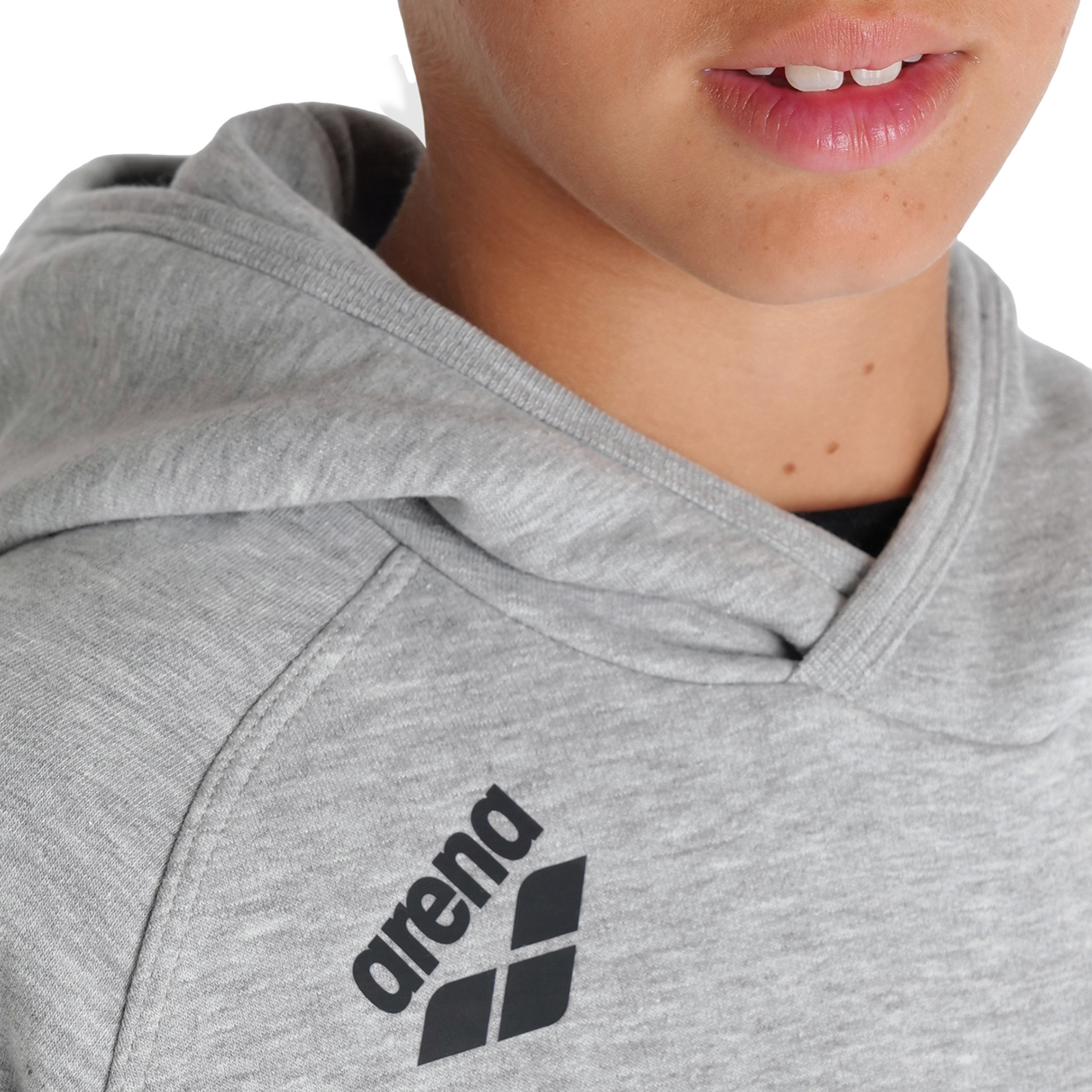 Arena Team Hooded Sweat Panel in GRAU