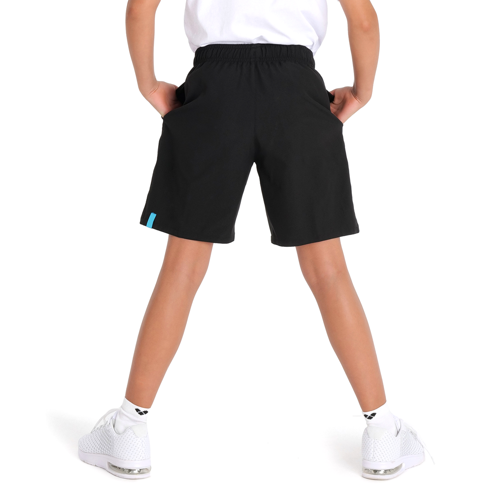 Arena Team Bermuda Panel Short in SCHWARZ