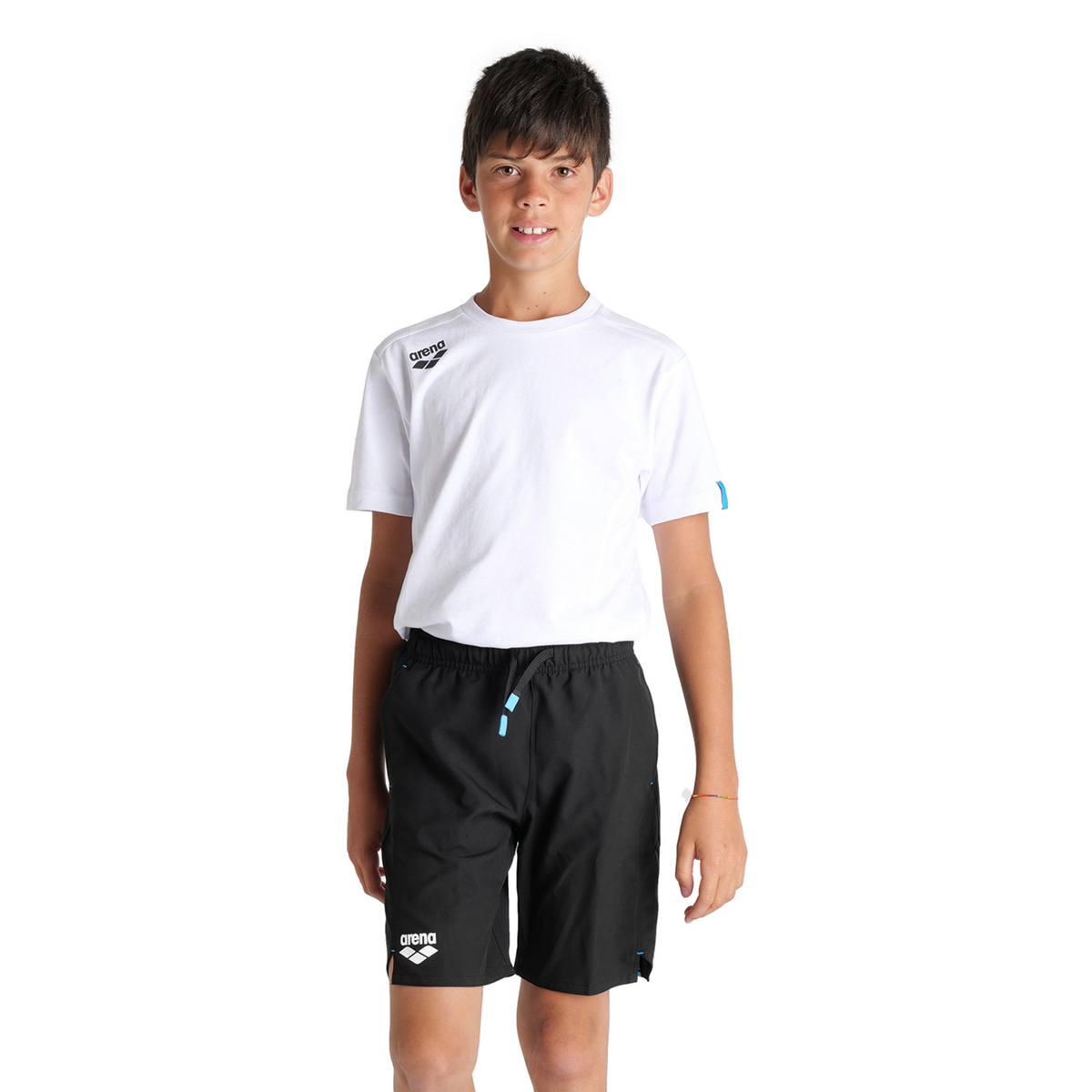 Arena Team Bermuda Panel Short in SCHWARZ