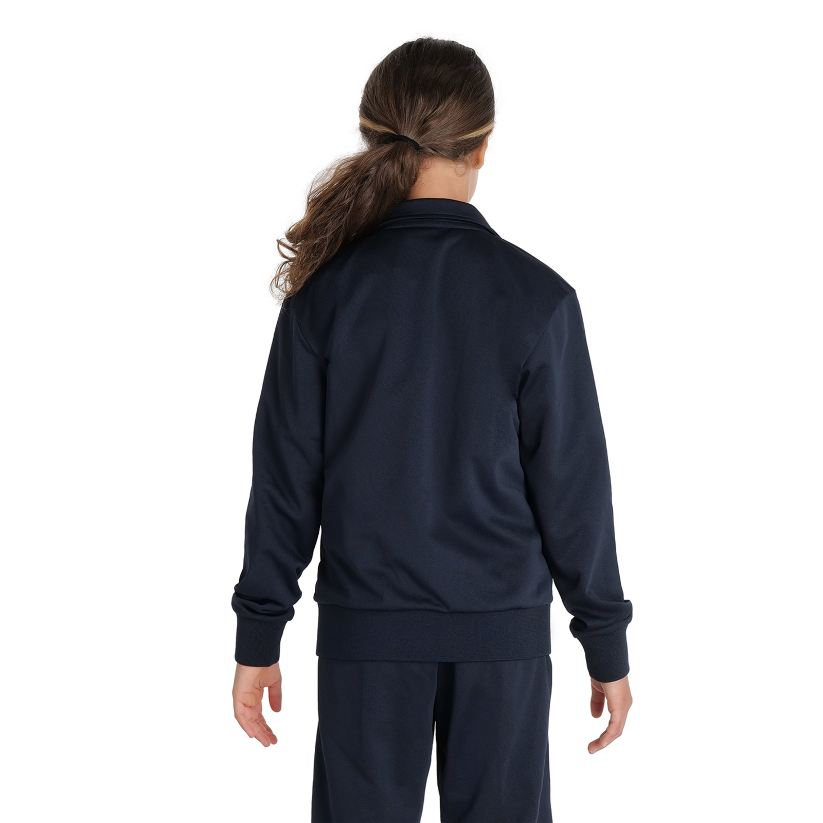 Arena Team Jacket Panel Knitted Poly in SCHWARZ