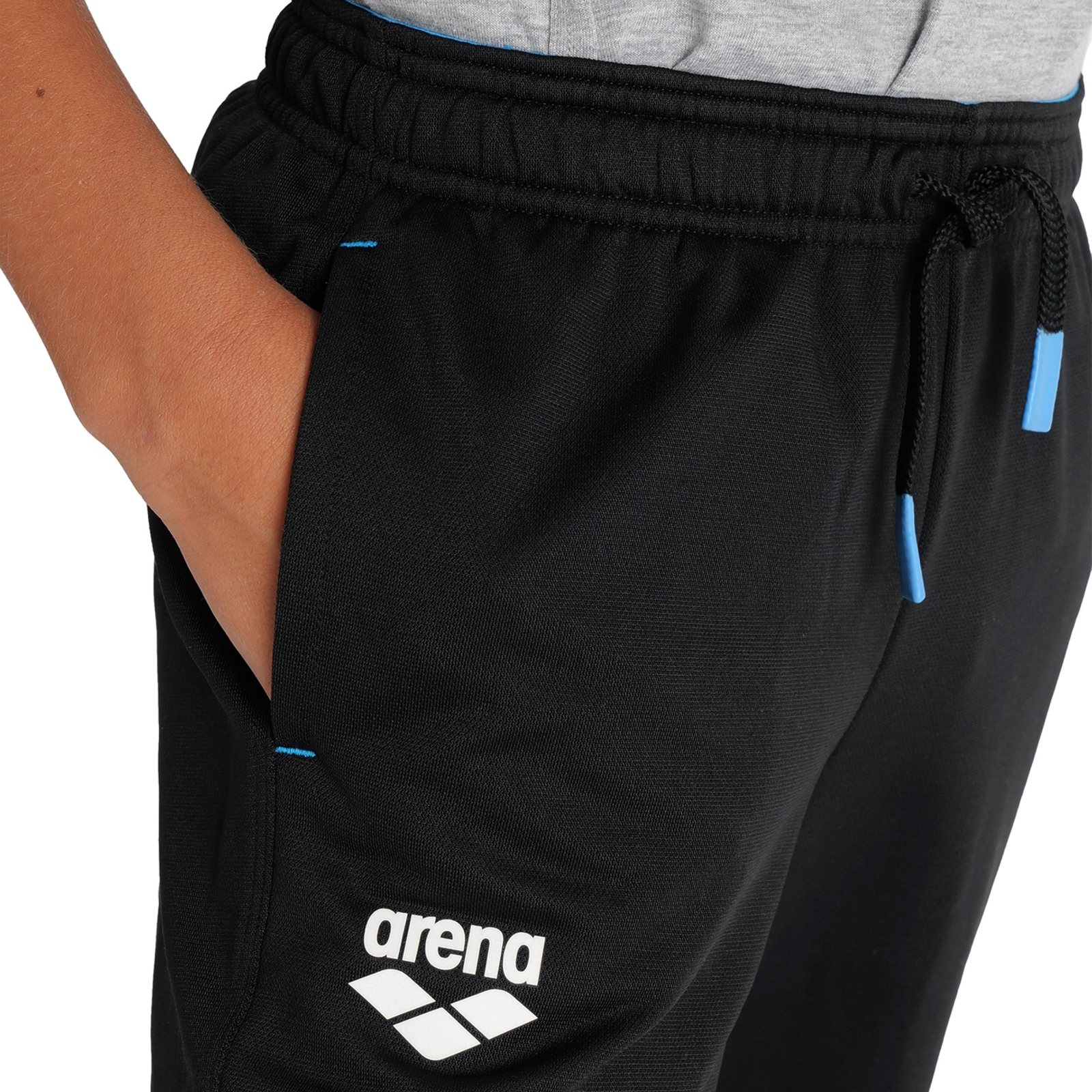 Arena Team Pant Solid Knitted Poly in SCHWARZ