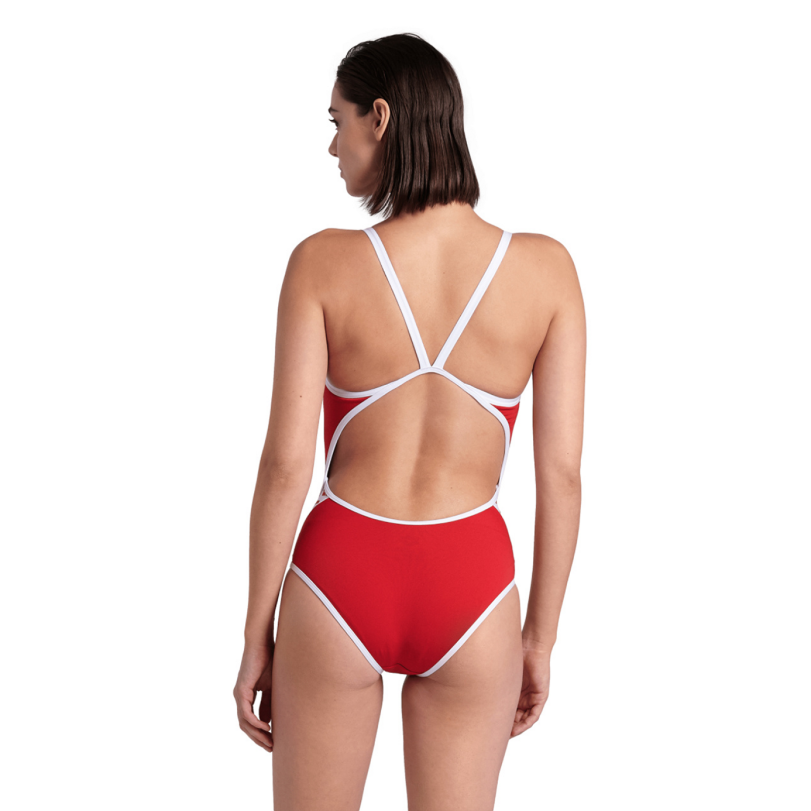 Arena Arena Icons Super Fly Back Solid Badeanzug in ROT