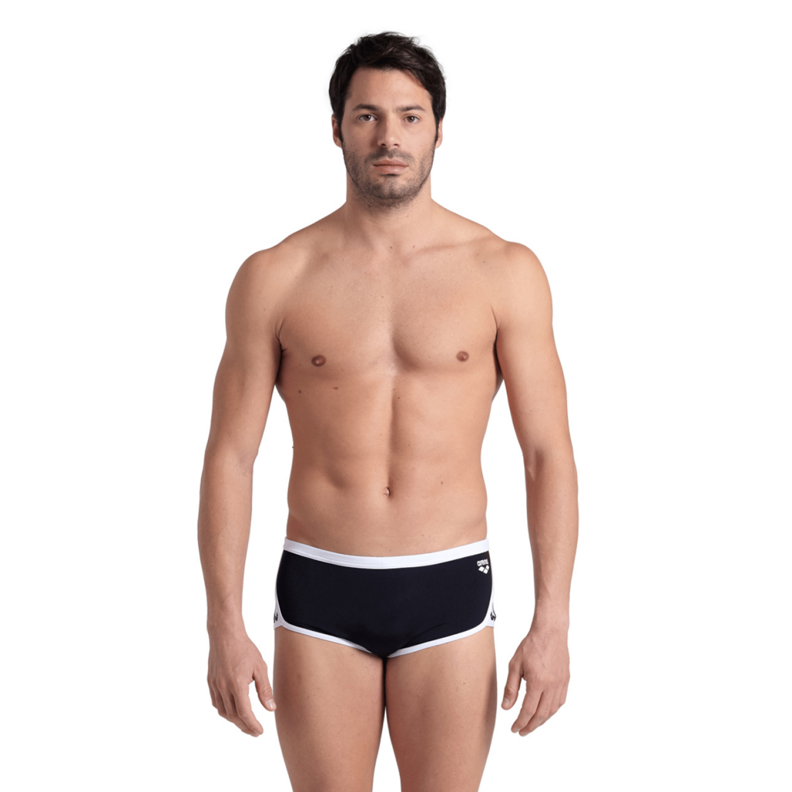 Arena Icons Swim Low Waist Short Solid black/white