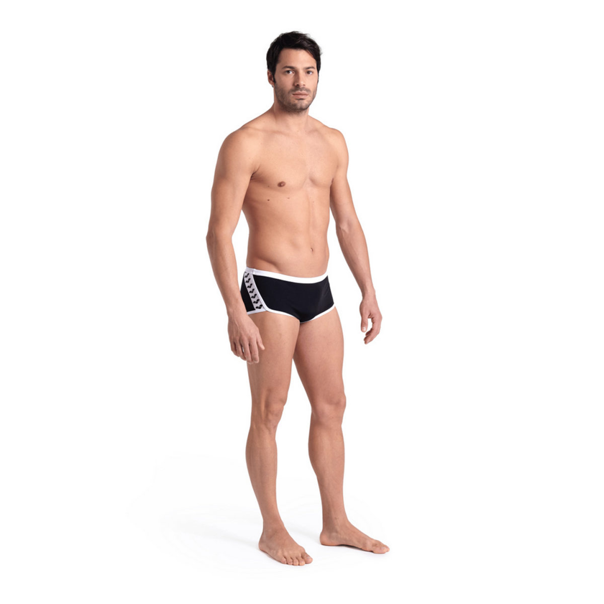 Arena Arena Icons Swim Low Waist Short Solid in SCHWARZ