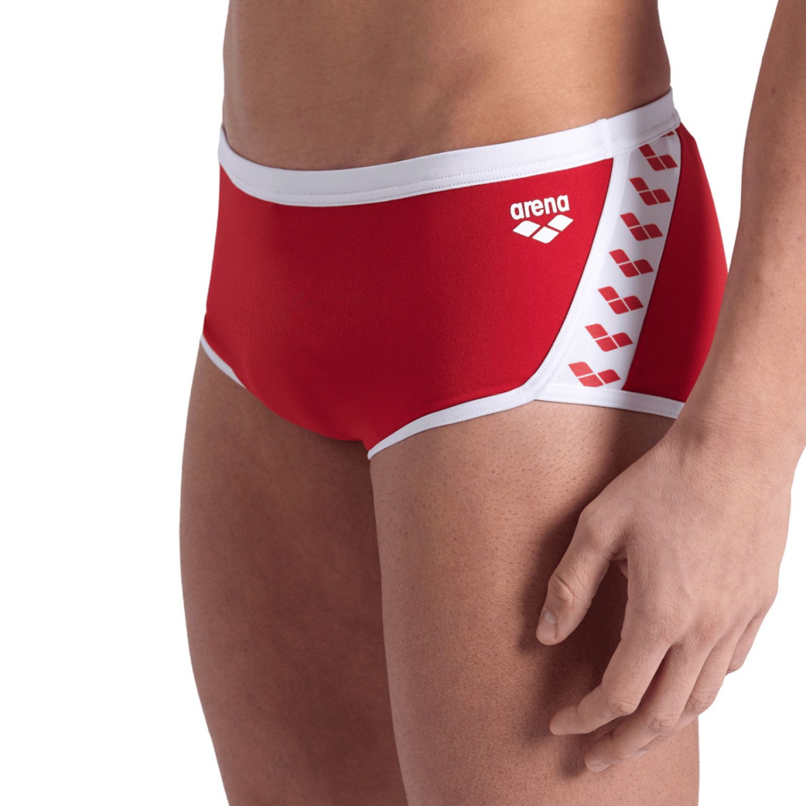 Arena Arena Icons Swim Low Waist Short Solid in ROT