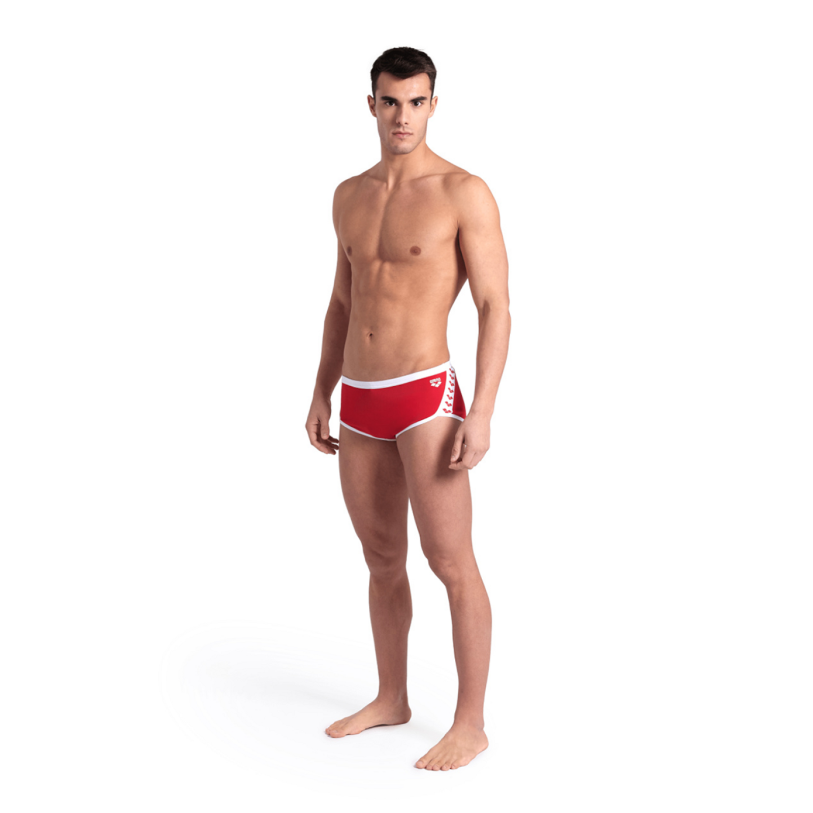 Arena Arena Icons Swim Low Waist Short Solid in ROT