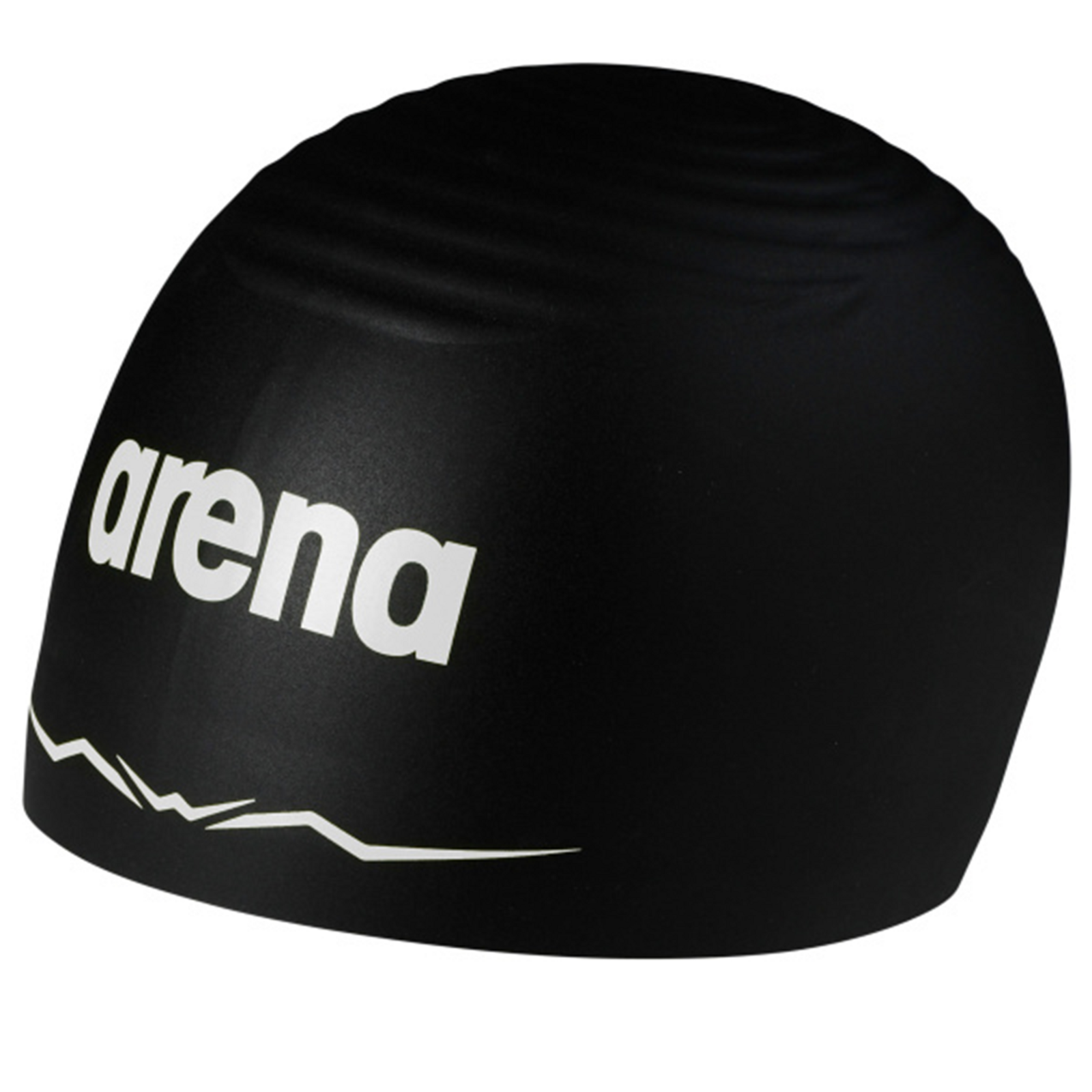 Arena Aquaforce Wave Cap Wettkampfbadekappe in SCHWARZ