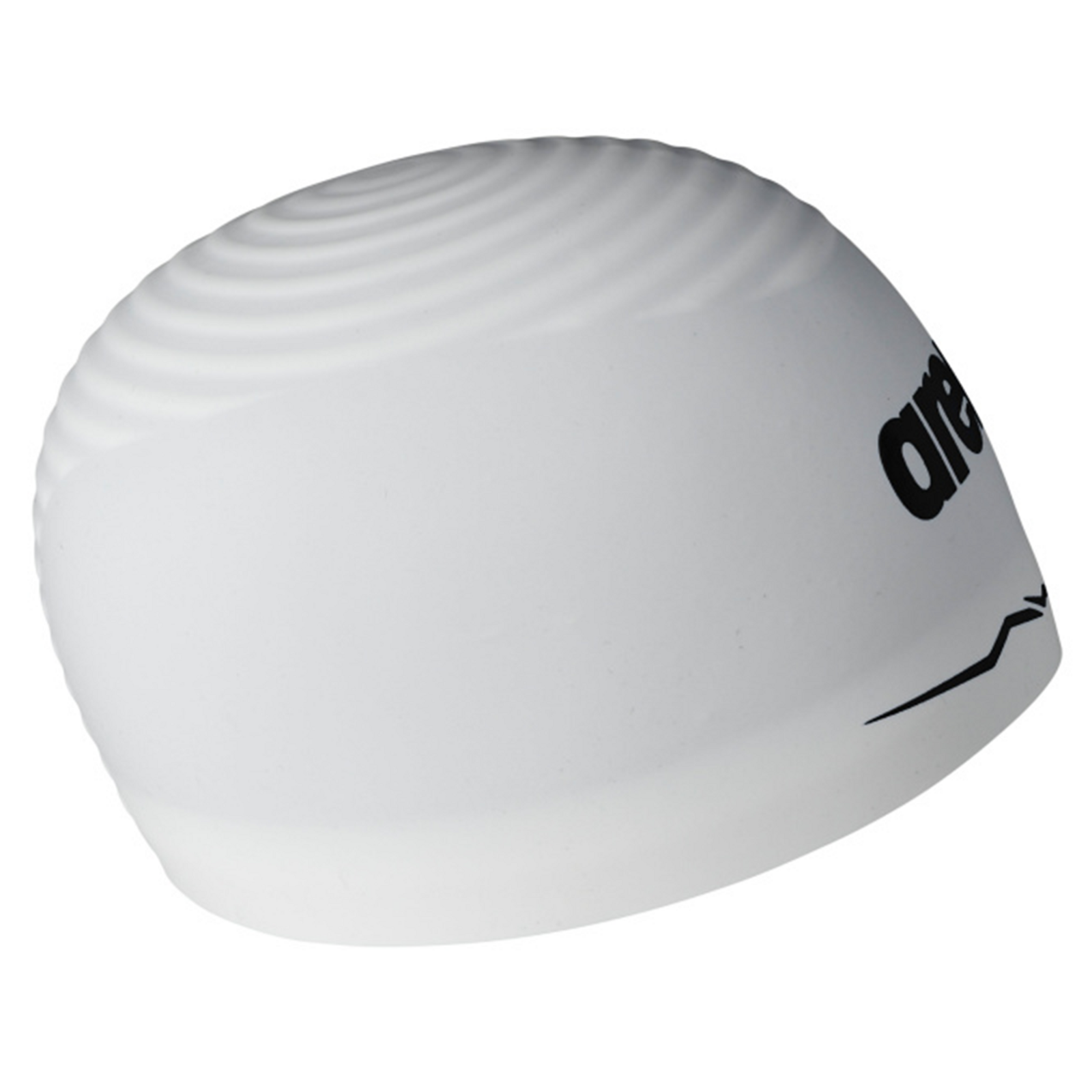 Arena Aquaforce Wave Cap Wettkampfbadekappe in WEISS