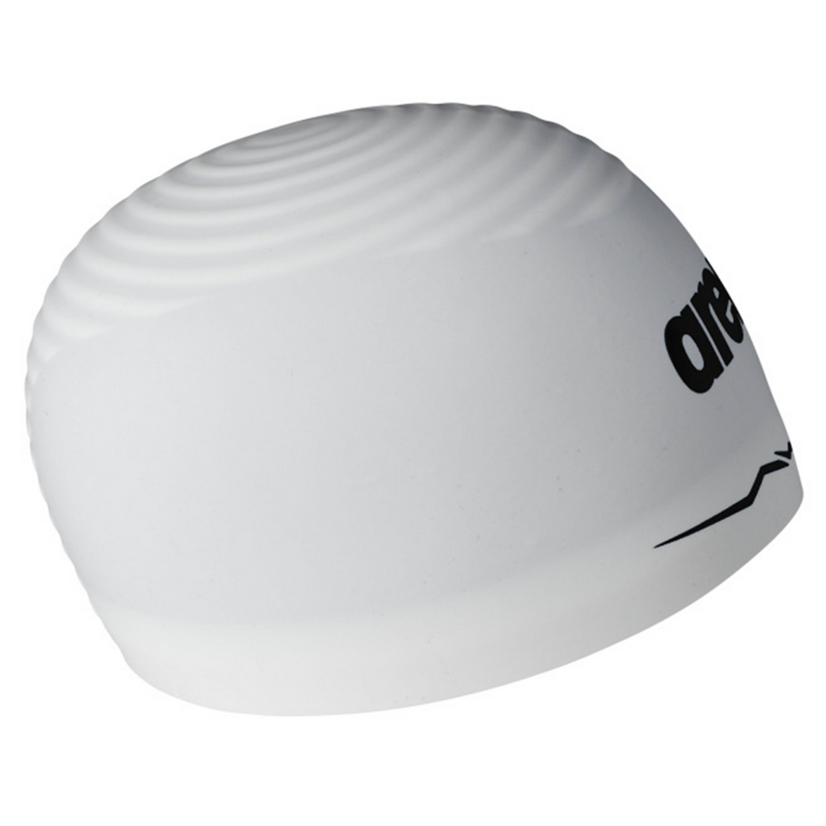 Arena Aquaforce Wave Cap Wettkampfbadekappe in WEISS