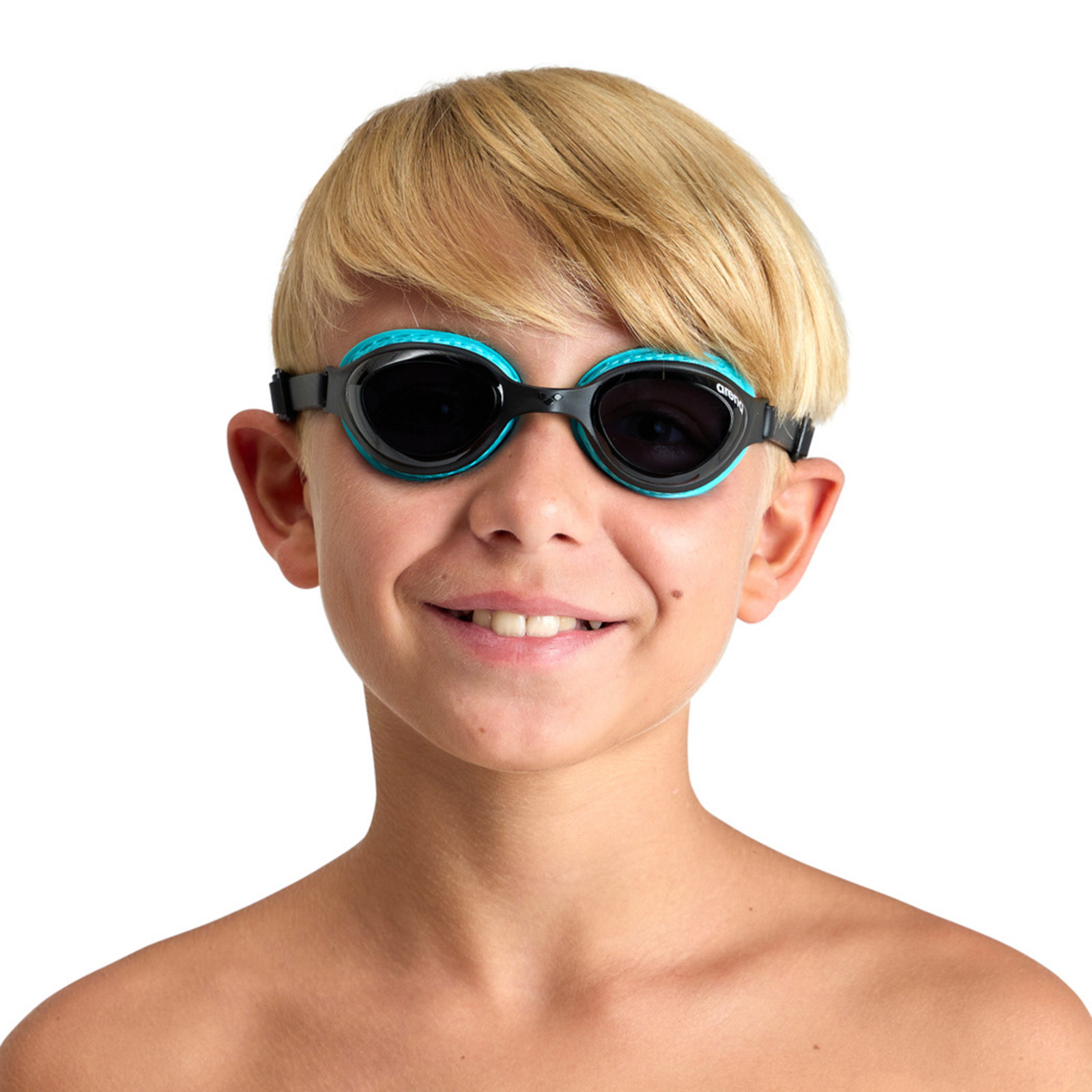 Arena Jr Air Trainingsschwimmbrille in SCHWARZ
