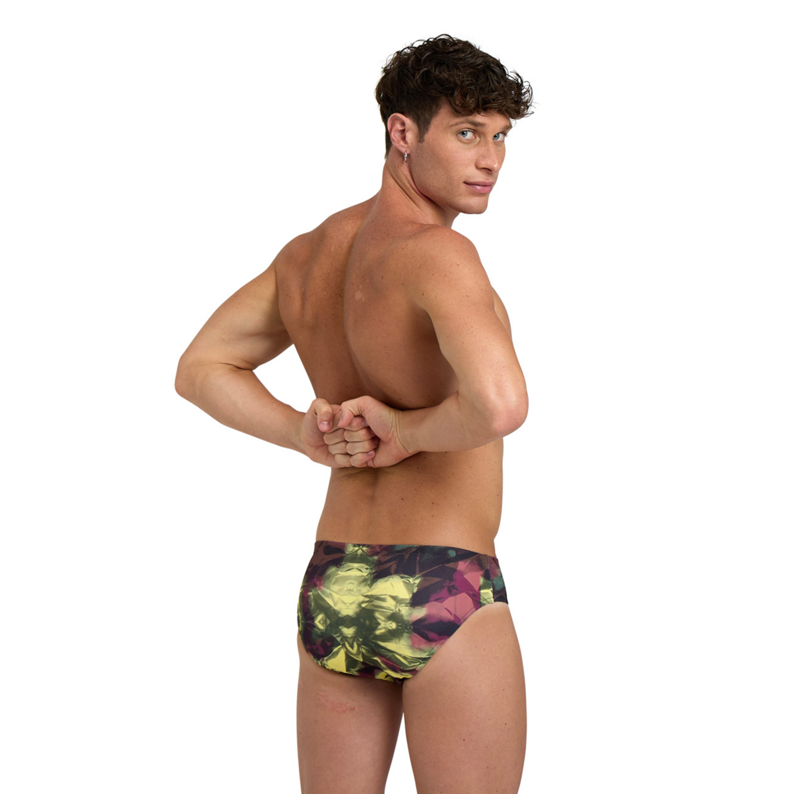 Arena Arena Hero Camo Swim Brief Swim Slip in MEHRFARBIG